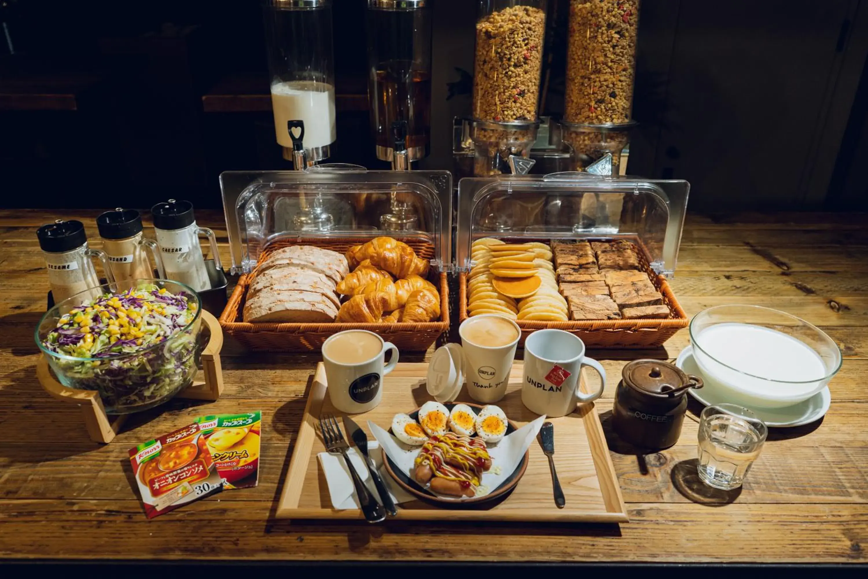 Breakfast in UNPLAN Shinjuku Breakfast in UNPLAN Shinjuku