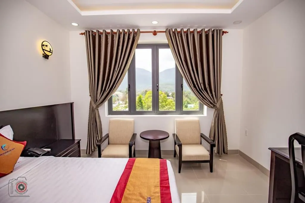 Photo of the whole room, Bed in Con Son Blue Sea Hotel