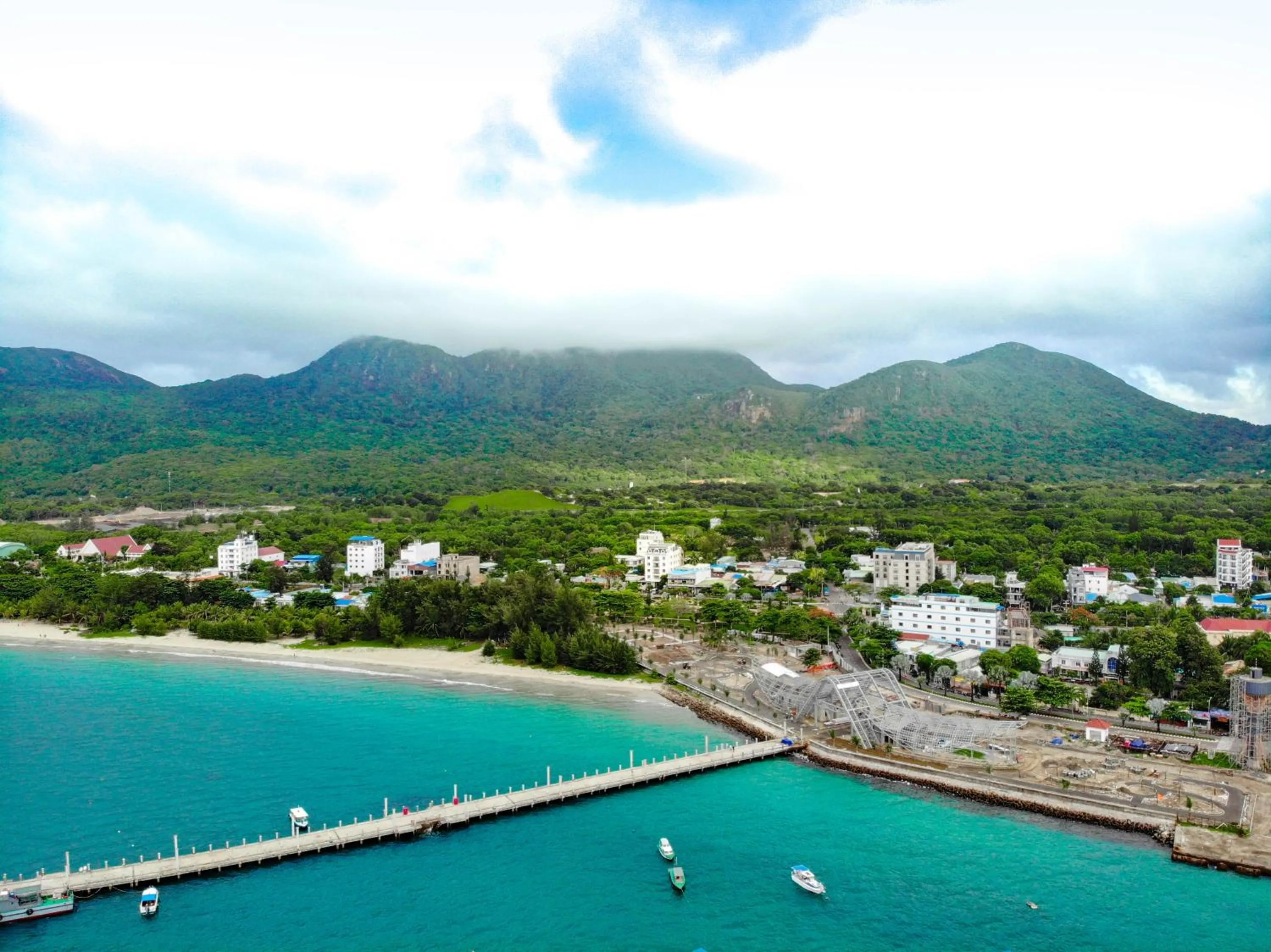 Natural landscape in Con Son Blue Sea Hotel