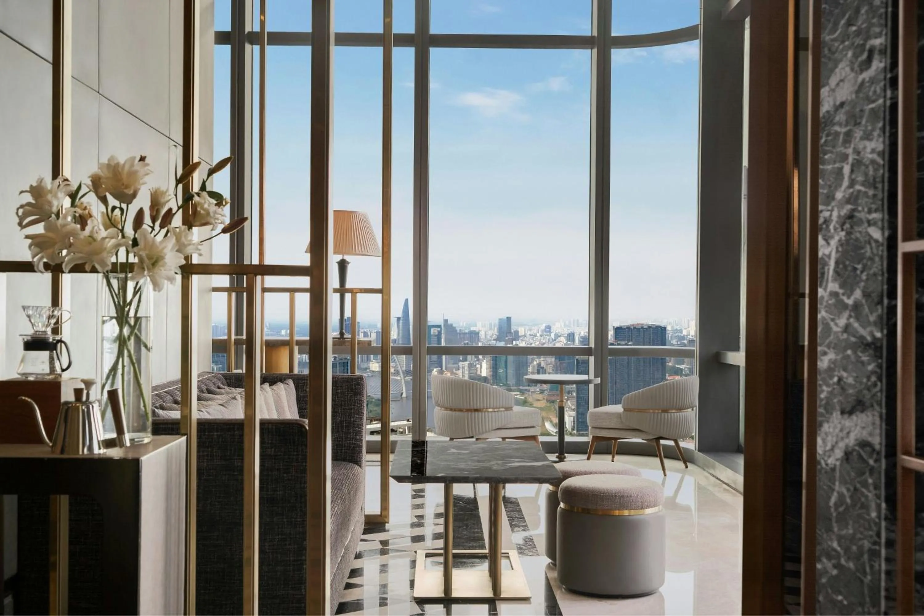 Lobby or reception in Vinpearl Landmark 81, Autograph Collection