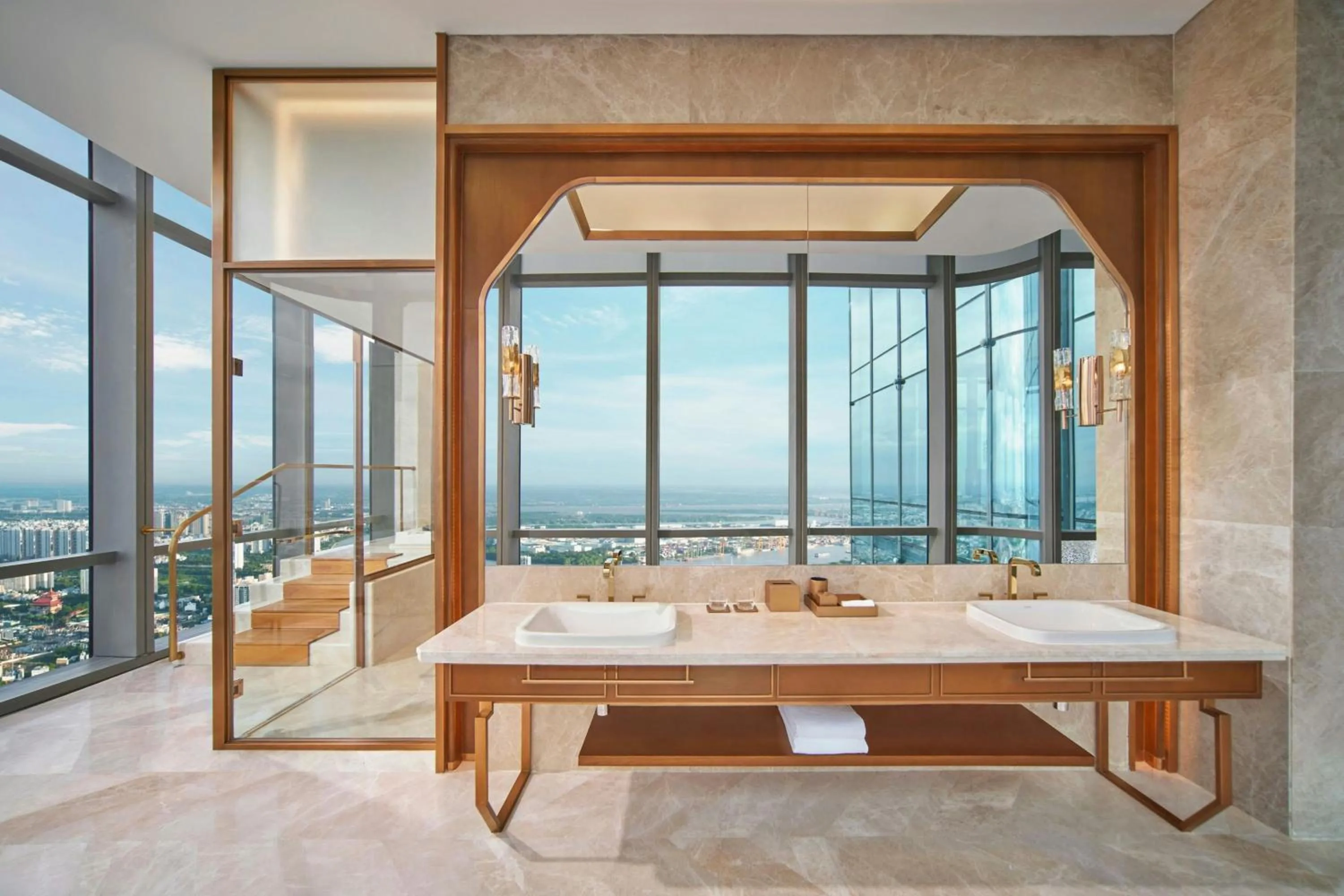 Bathroom in Vinpearl Landmark 81, Autograph Collection