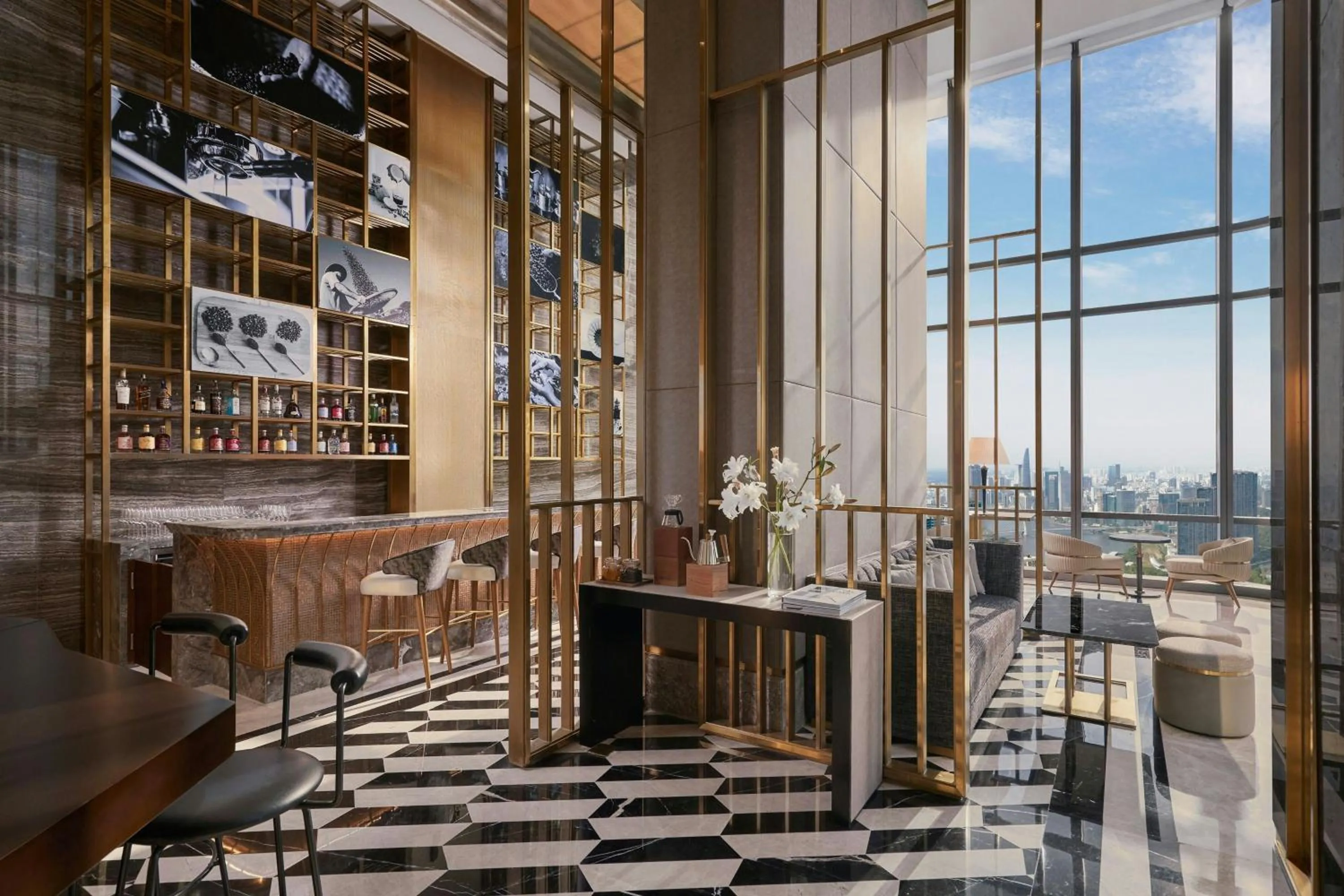 Lobby or reception in Vinpearl Landmark 81, Autograph Collection