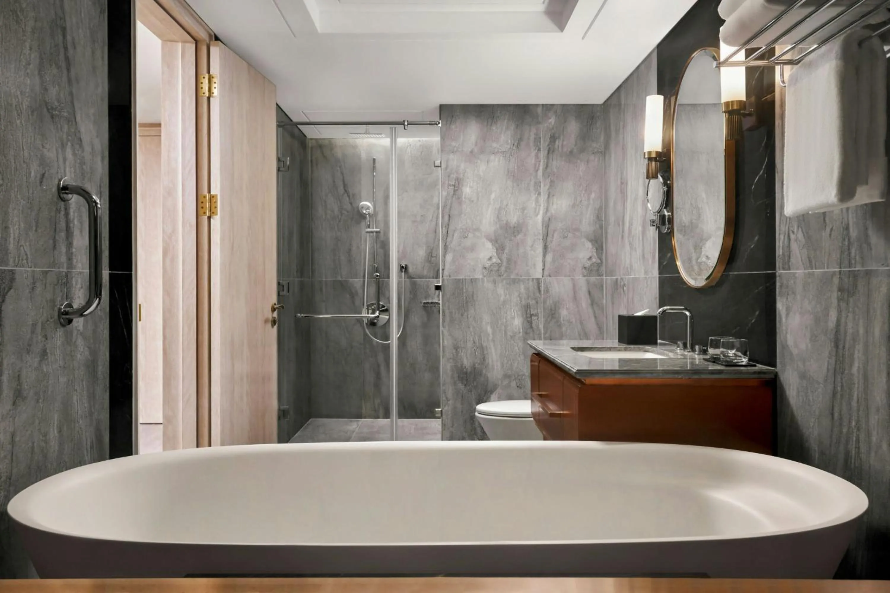 Bathroom in Vinpearl Landmark 81, Autograph Collection