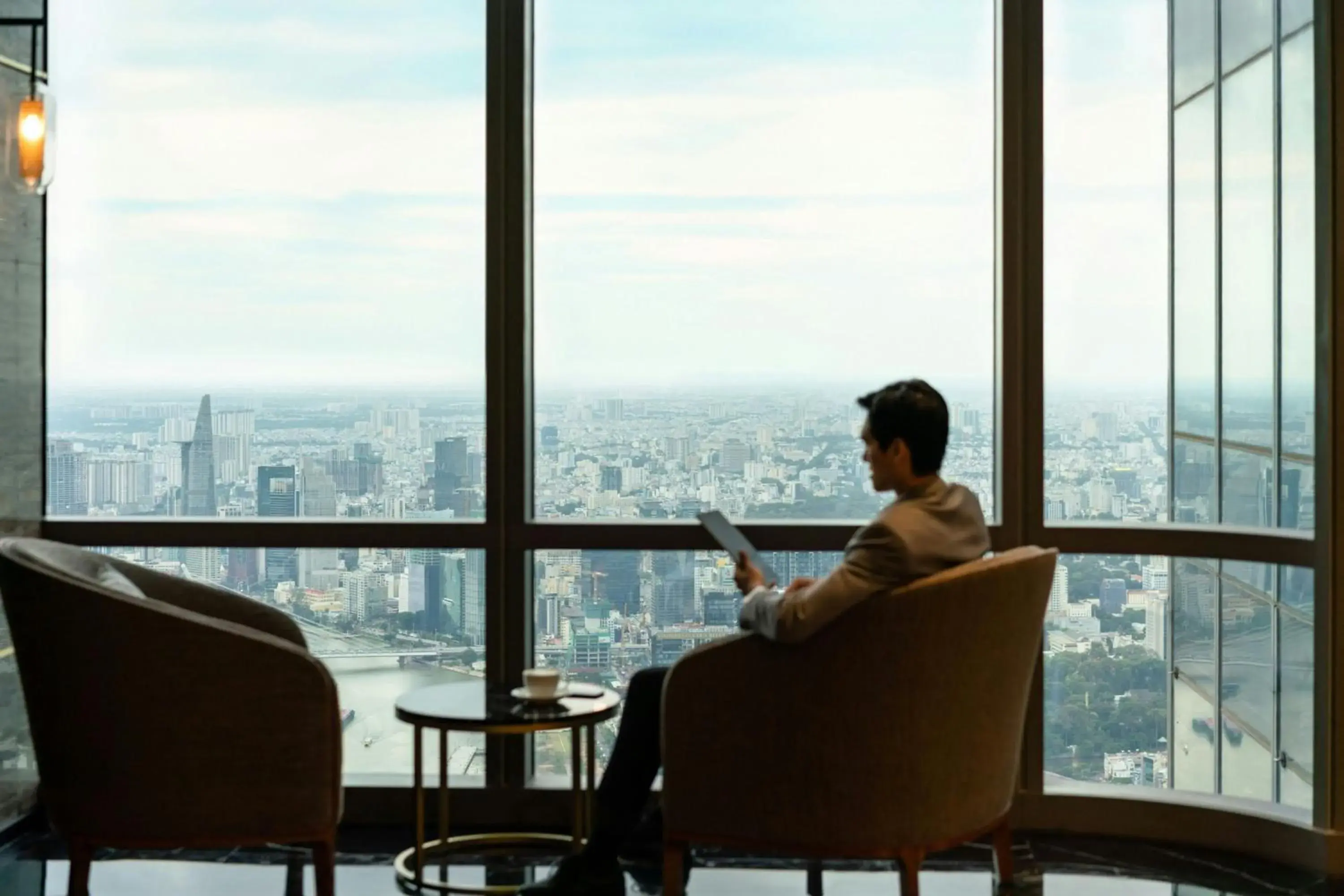 Lounge or bar in Vinpearl Landmark 81, Autograph Collection Lounge or bar in Vinpearl Landmark 81, Autograph Collection