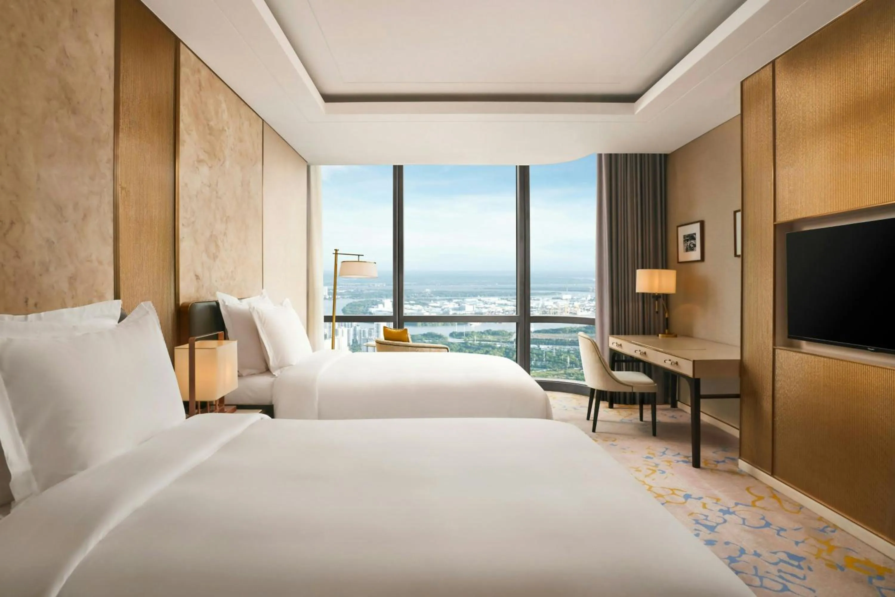 Photo of the whole room, Bed in Vinpearl Landmark 81, Autograph Collection