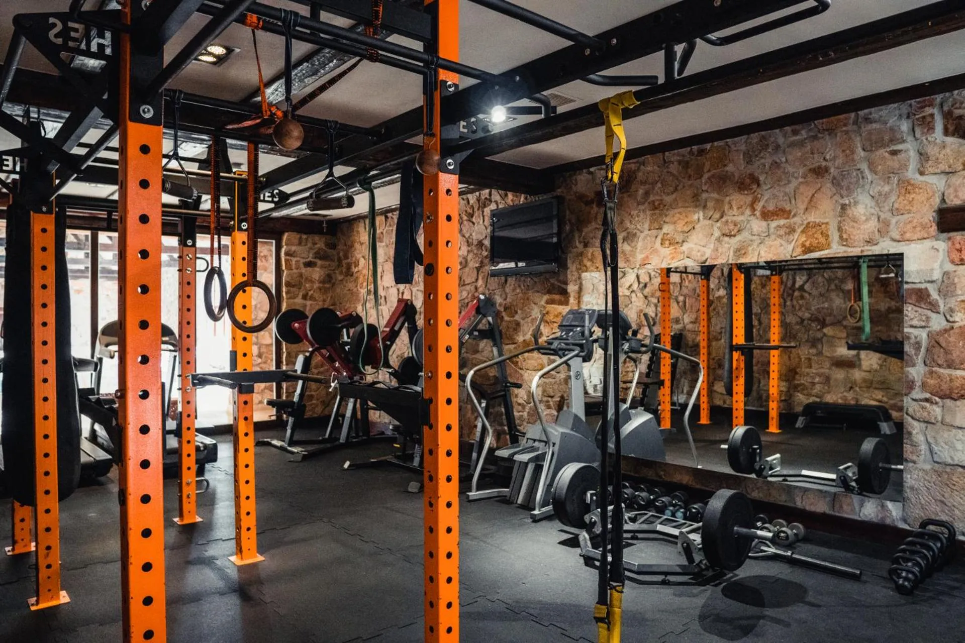 Fitness centre/facilities in Pałac Wojanów