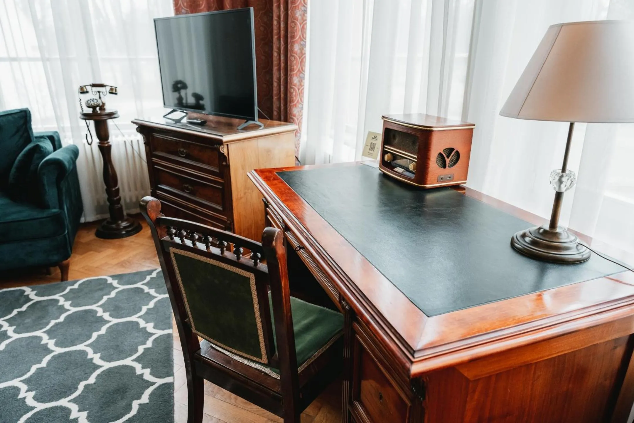 Living room in Pałac Wojanów