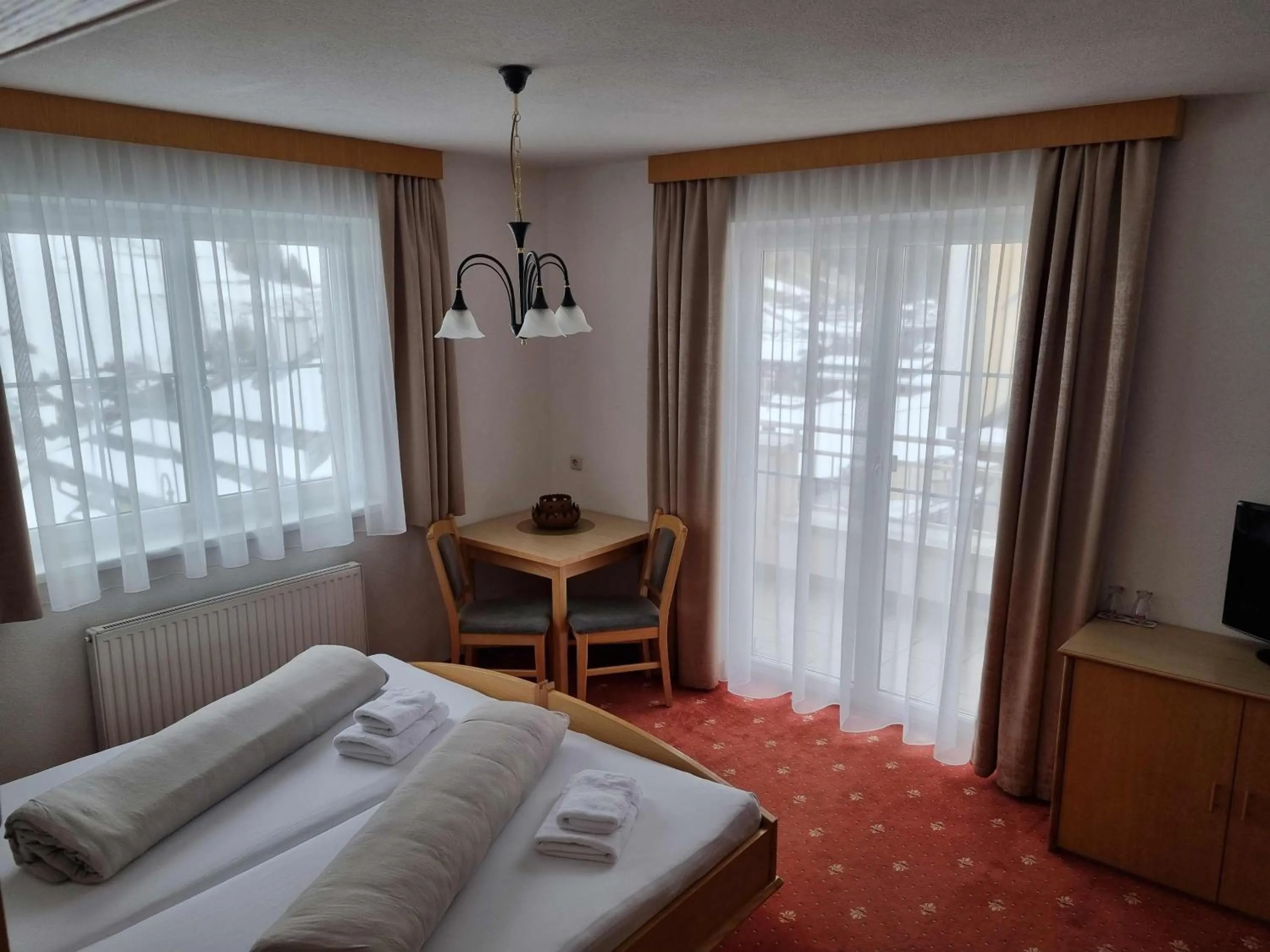Bed in Hotel Garni Corinna