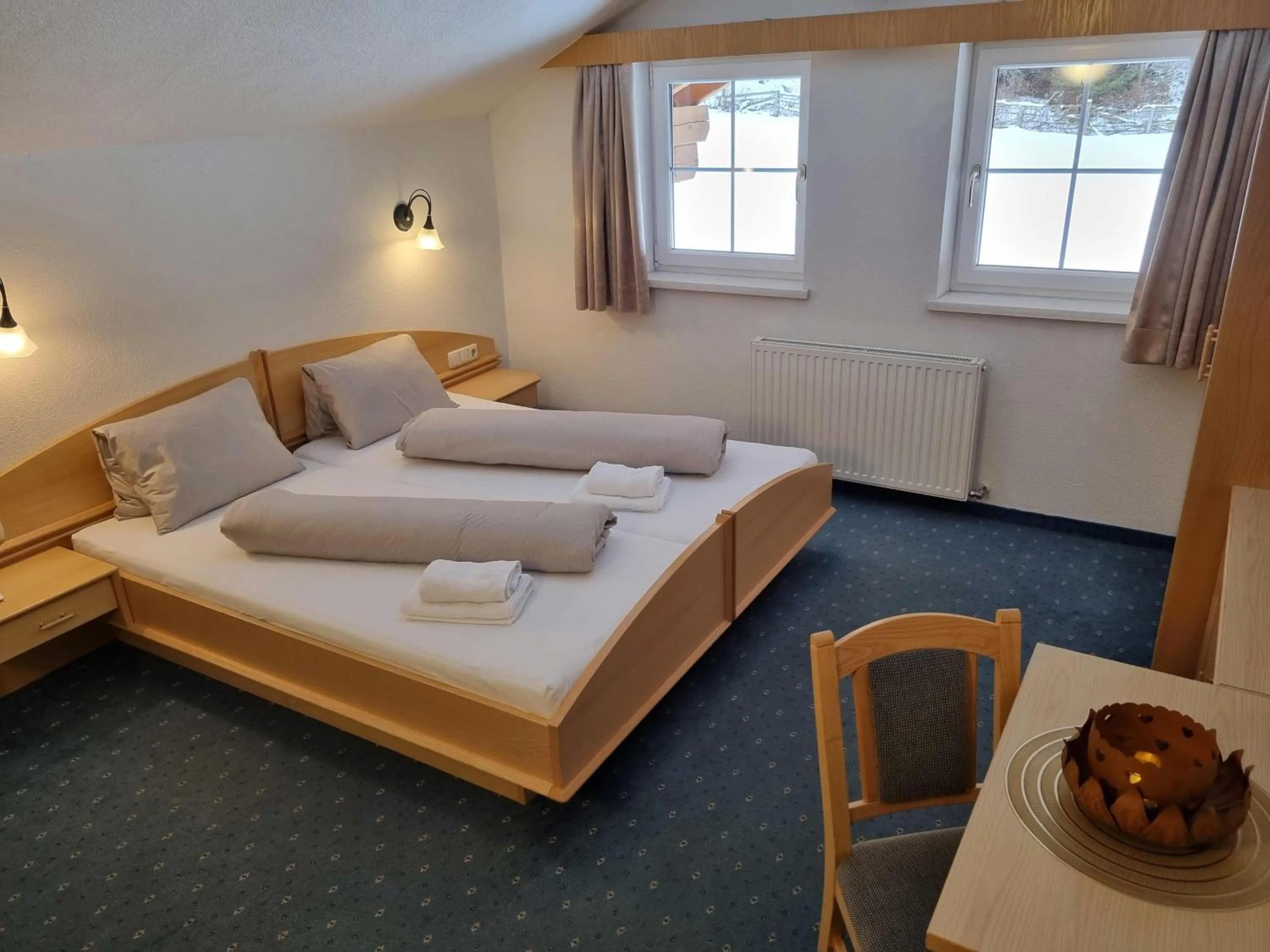 Bed in Hotel Garni Corinna