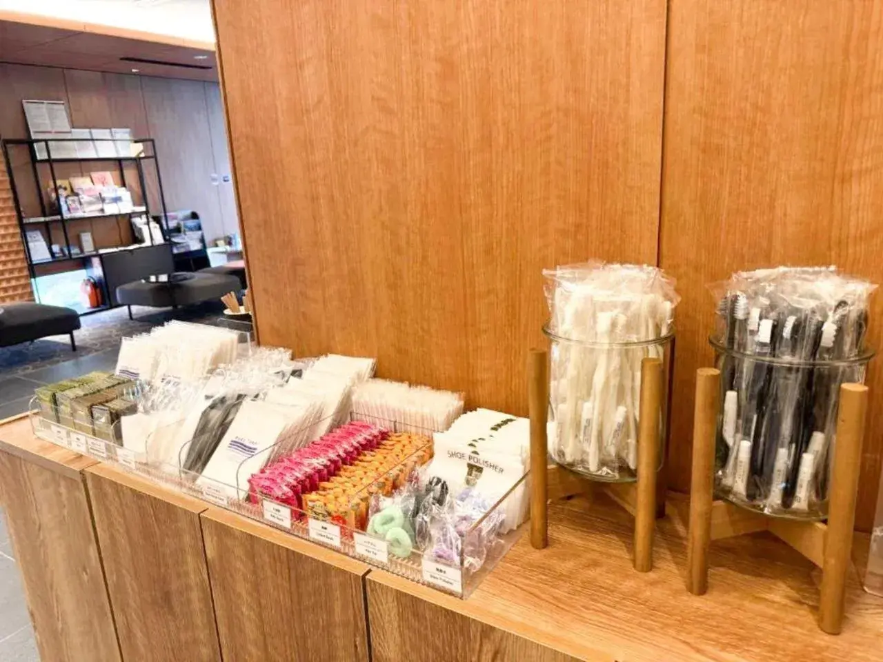 Lobby or reception in Shizutetsu Hotel Prezio Kyoto Karasumaoike Lobby or reception in Shizutetsu Hotel Prezio Kyoto Karasumaoike