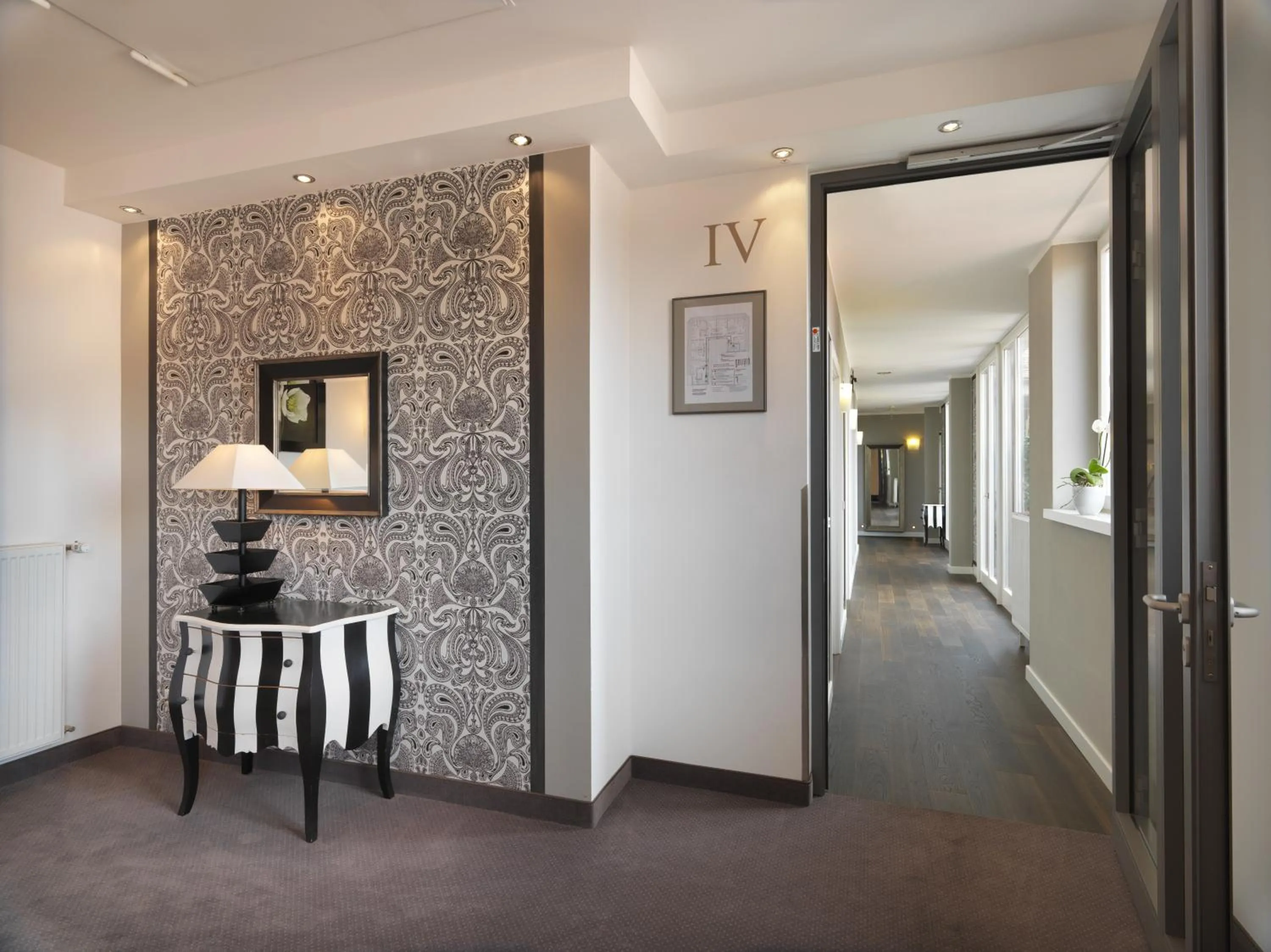 Decorative detail in Hotel Goliath am Dom