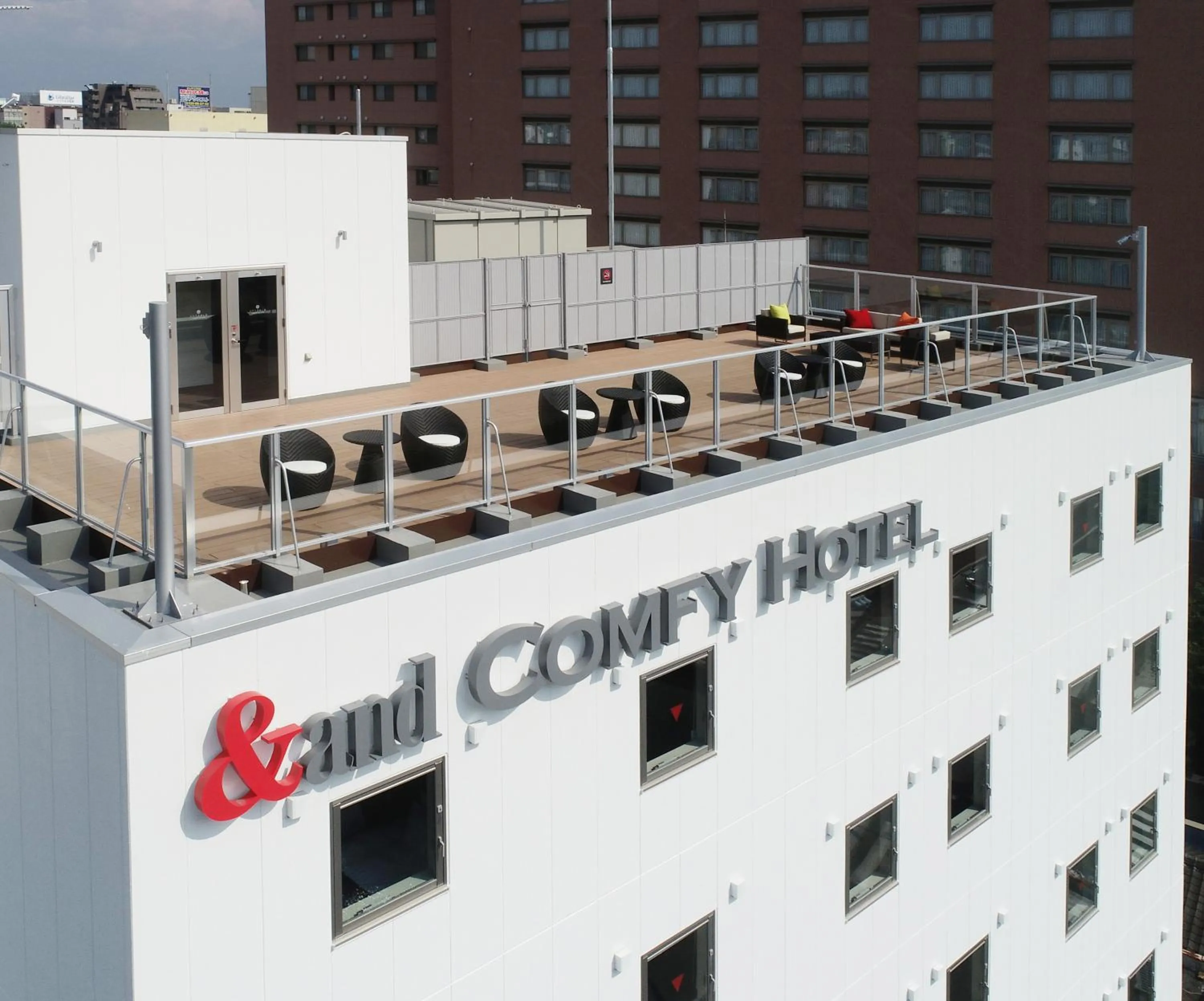 Property building in &and COMFY HOTEL Kumamoto Jo View