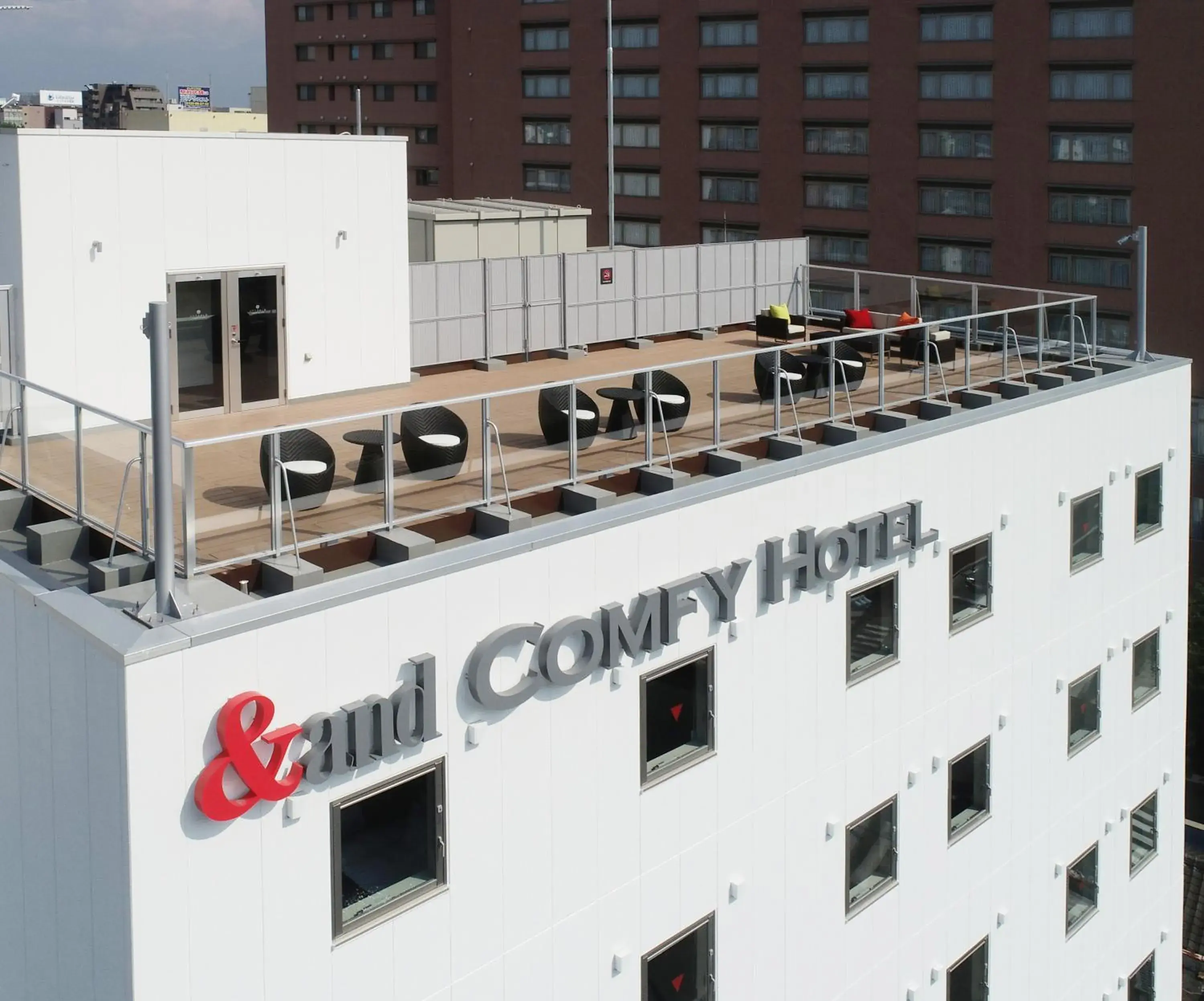 Property building in &and COMFY HOTEL Kumamoto Jo View Property building in &and COMFY HOTEL Kumamoto Jo View