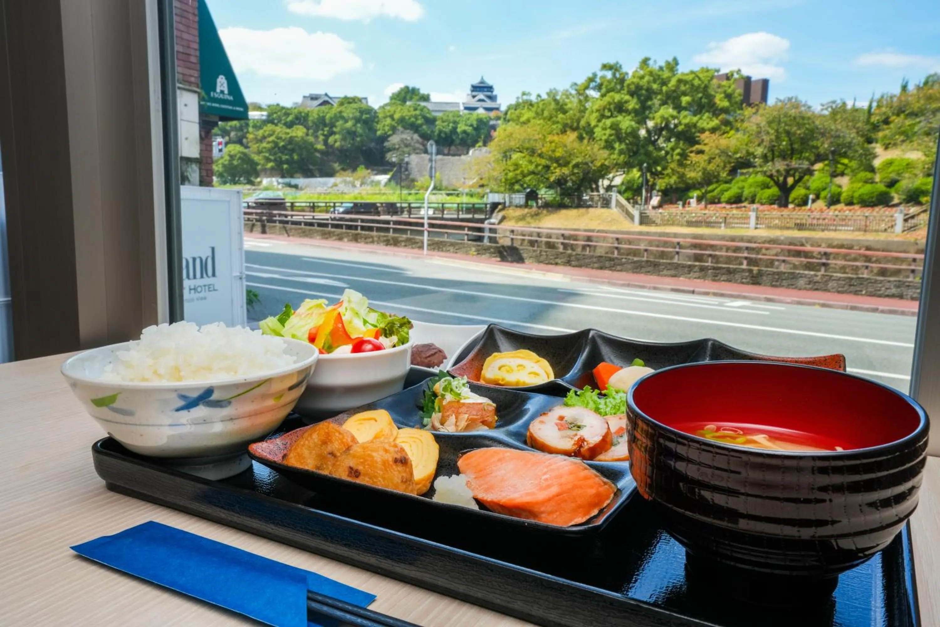 Breakfast in &and COMFY HOTEL Kumamoto Jo View