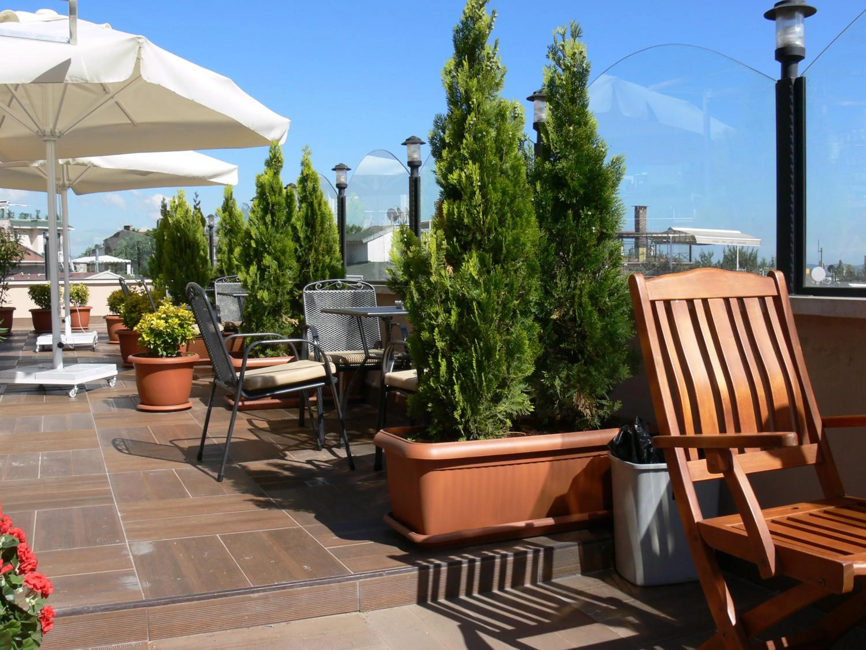 Balcony/Terrace in Hotel Coliseum
