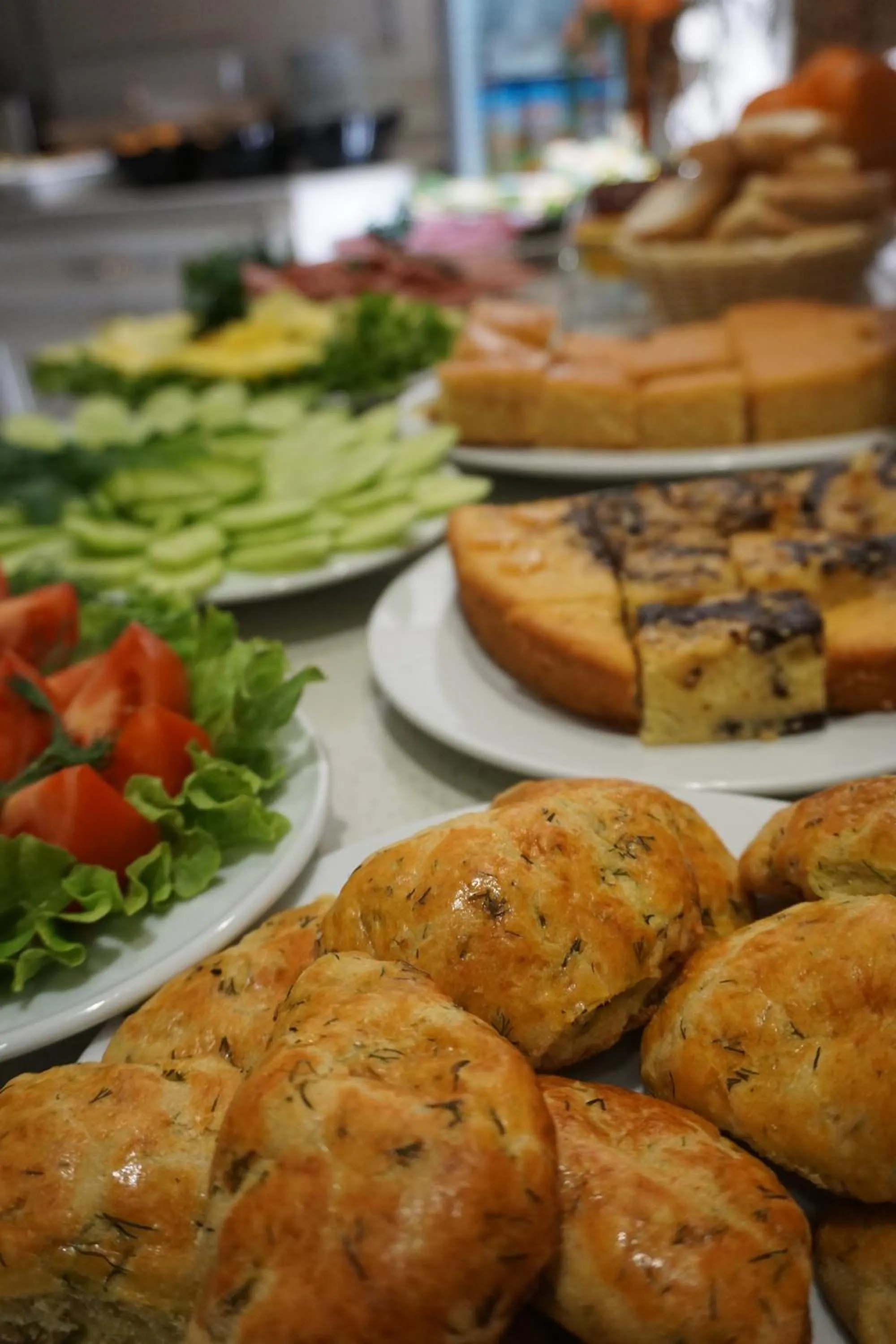 Buffet breakfast in Hotel Coliseum