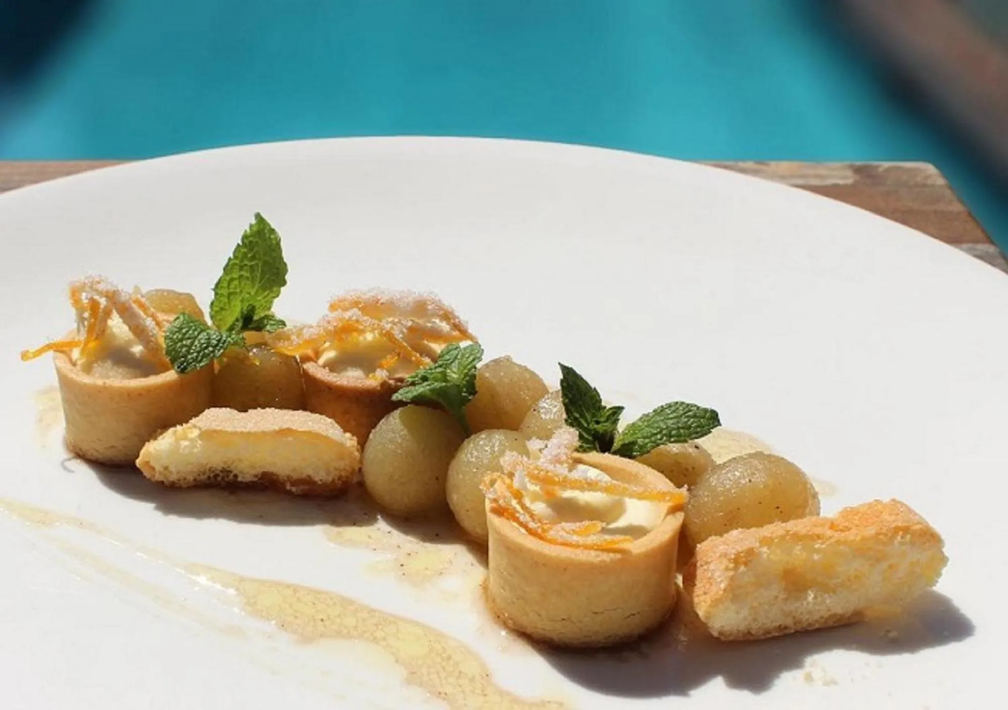 Food close-up in Heathcote Inn