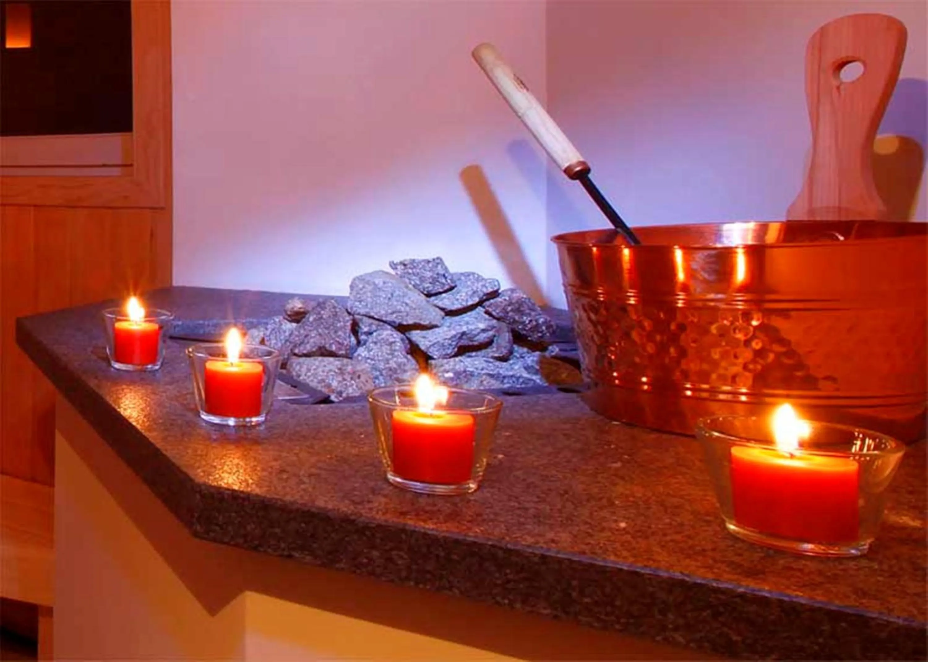 Sauna in Hotel Ingram