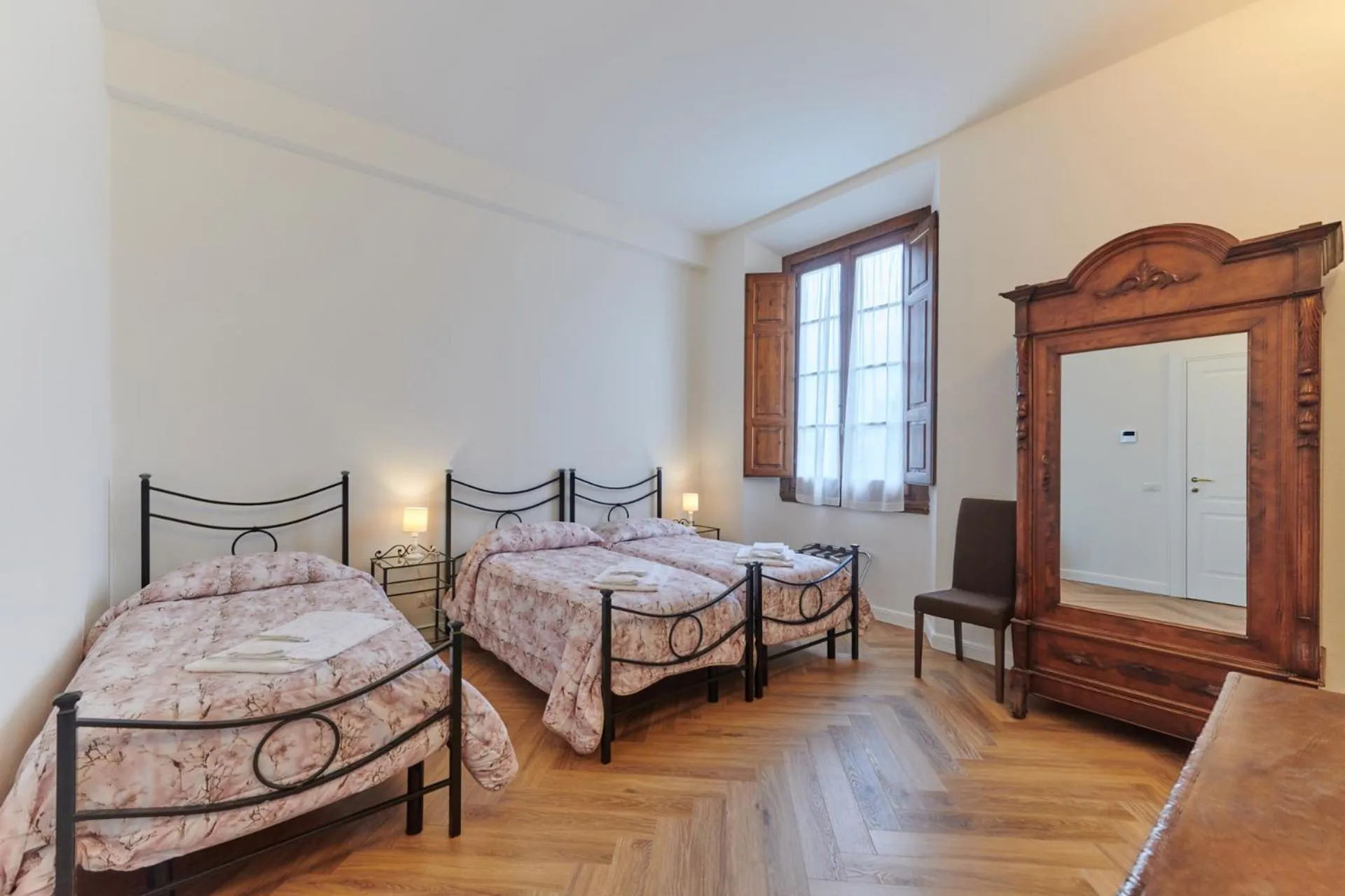 Bedroom, Bed in Casa Santo Nome di Gesu