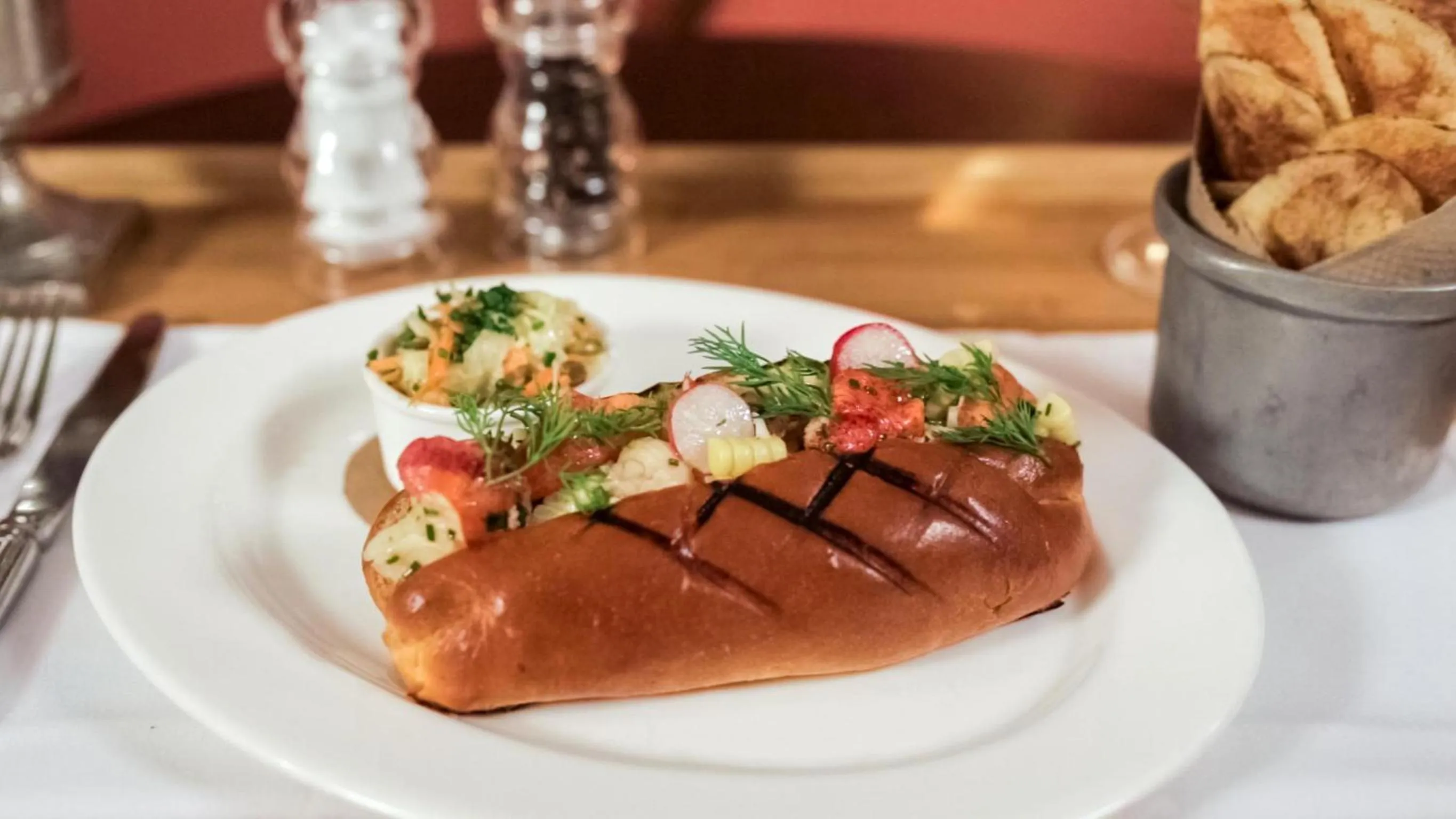 Food close-up in Delamar Southport