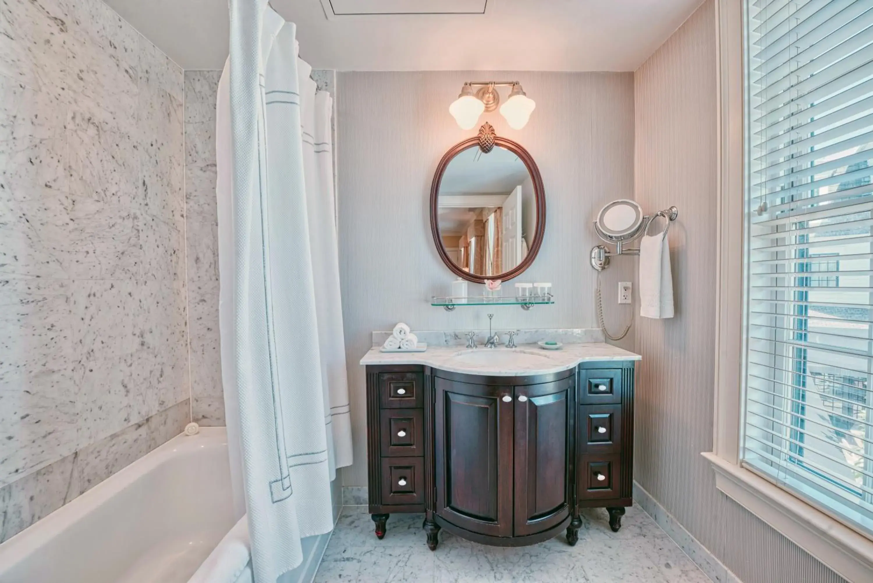 Bathroom in Delamar Southport Bathroom in Delamar Southport