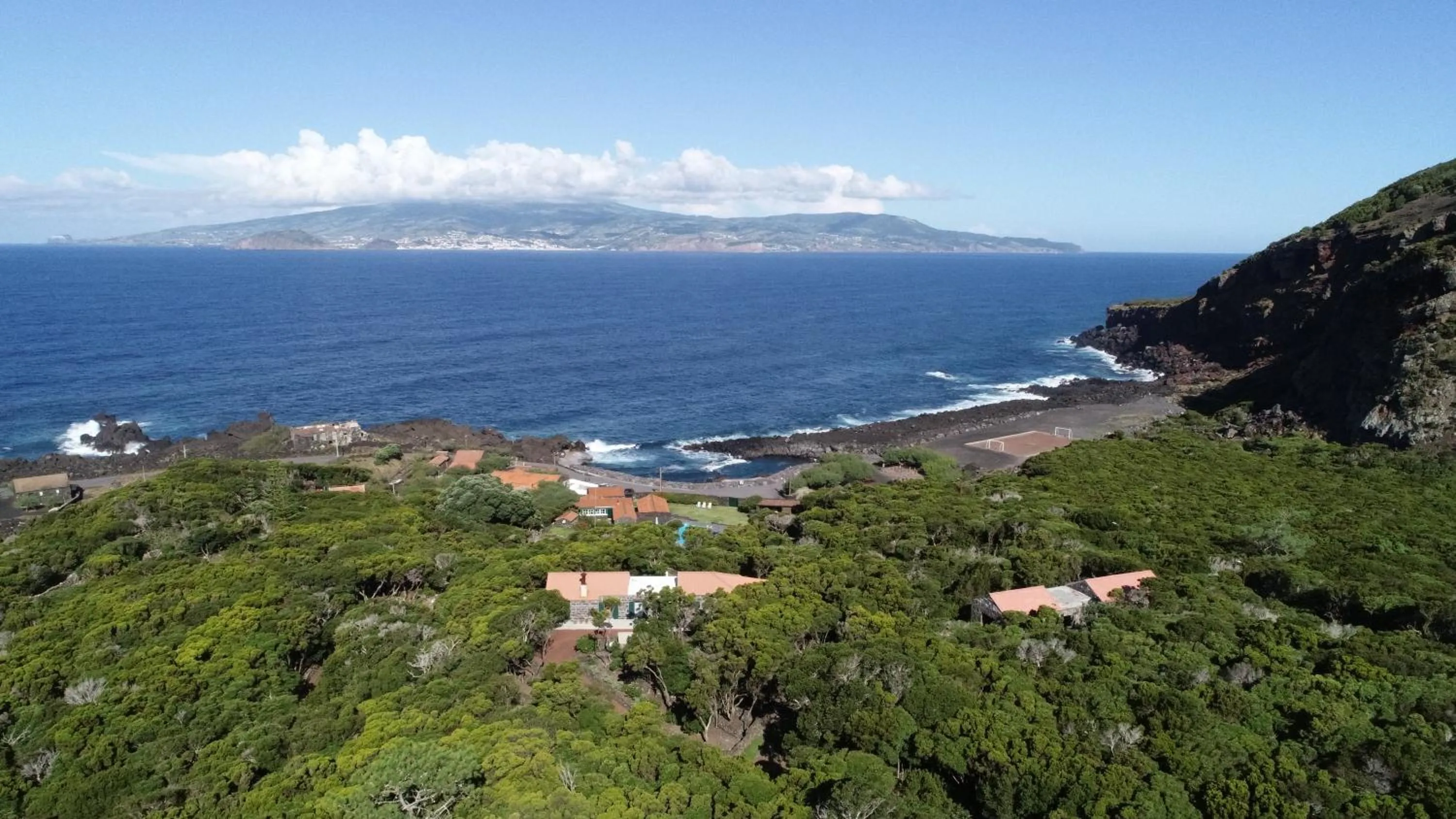 Bird's eye view in Pocinhobay