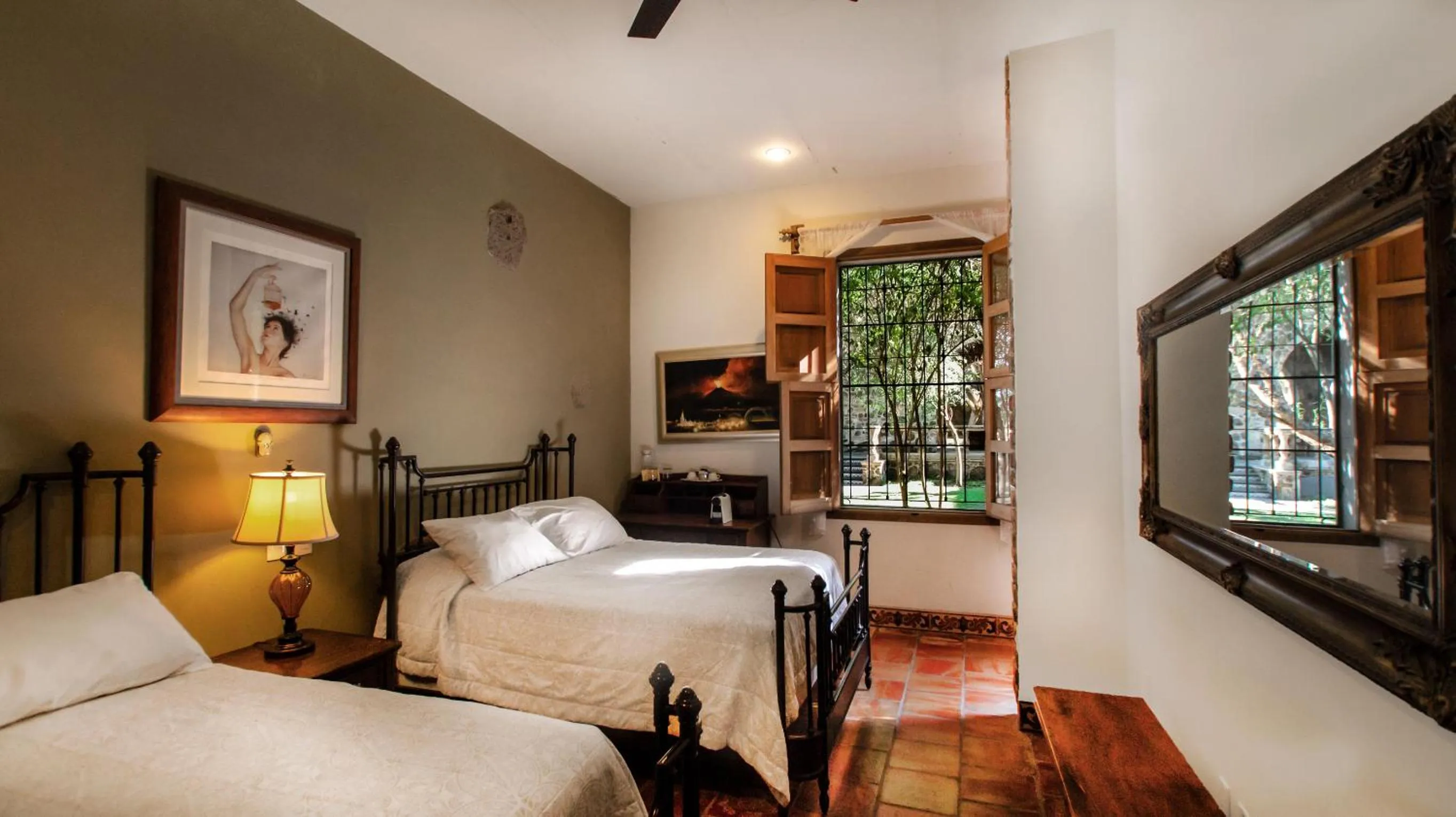 Photo of the whole room, Bed in Hacienda Labor de Rivera Hotel Boutique & Eventos