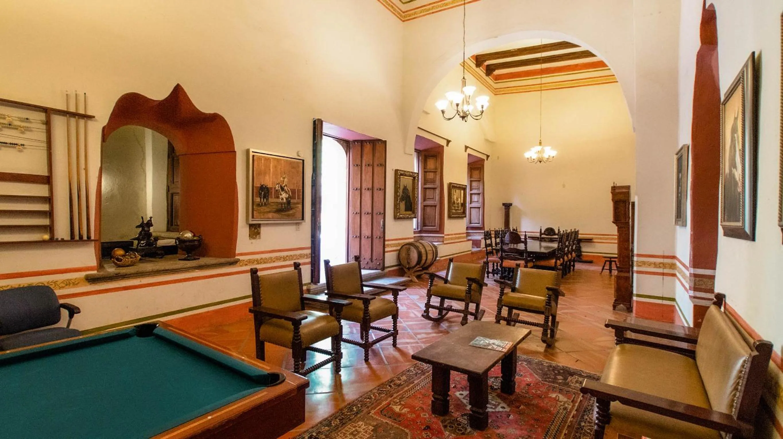 Billiard in Hacienda Labor de Rivera Hotel Boutique & Eventos