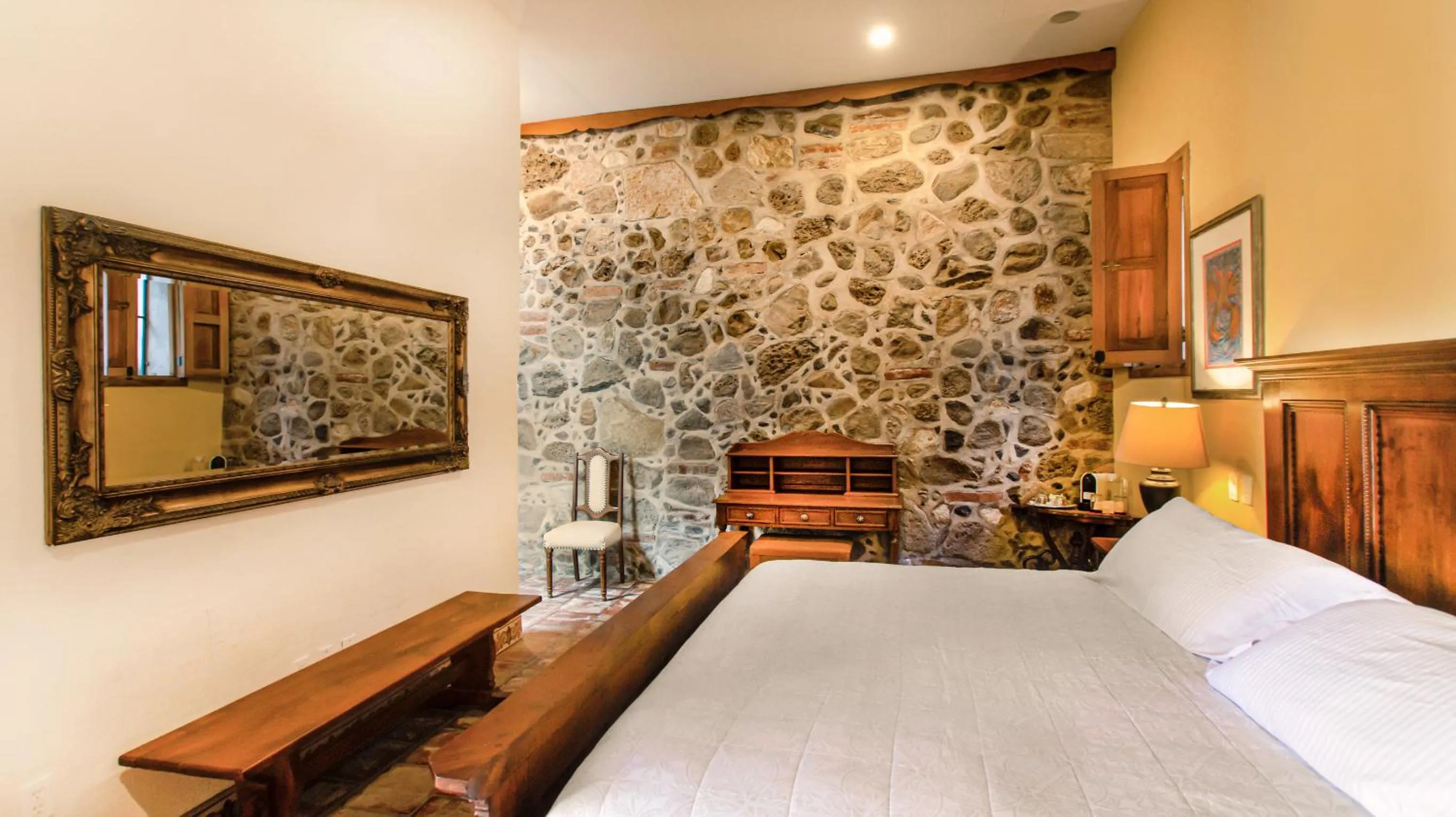 Bedroom, Bed in Hacienda Labor de Rivera Hotel Boutique & Eventos