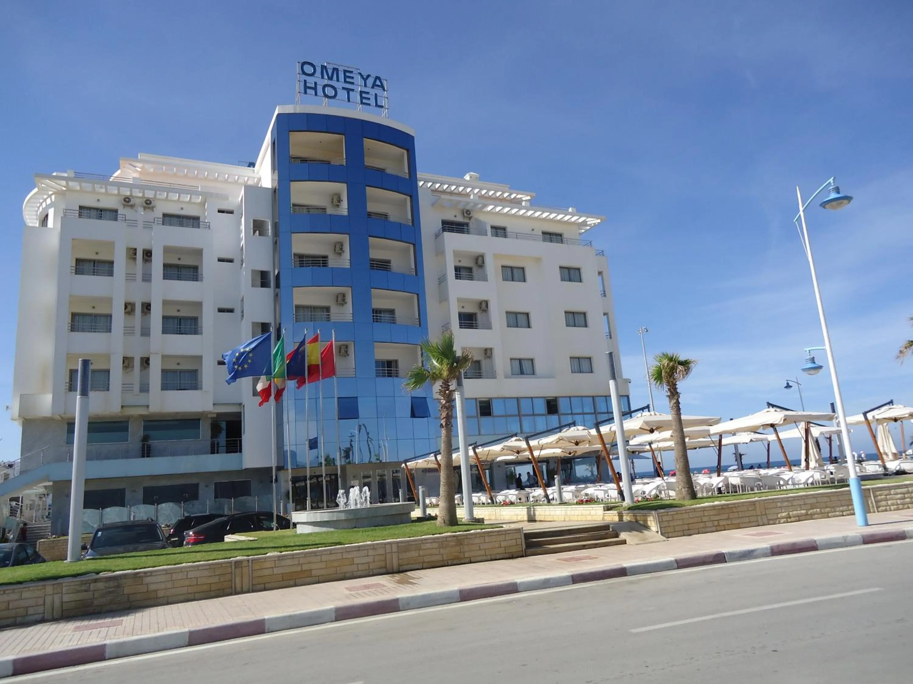 Facade/entrance in Hotel Omeya