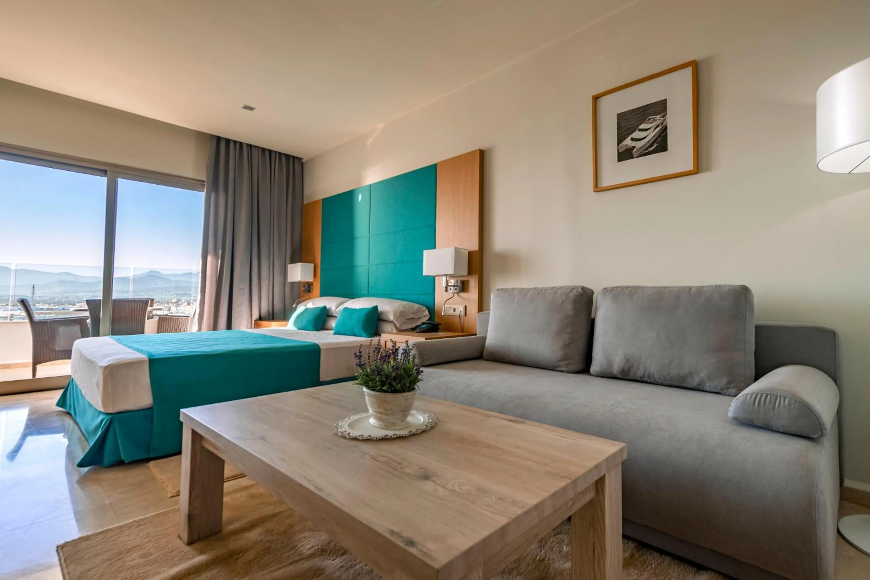 Living room in Hotel Omeya