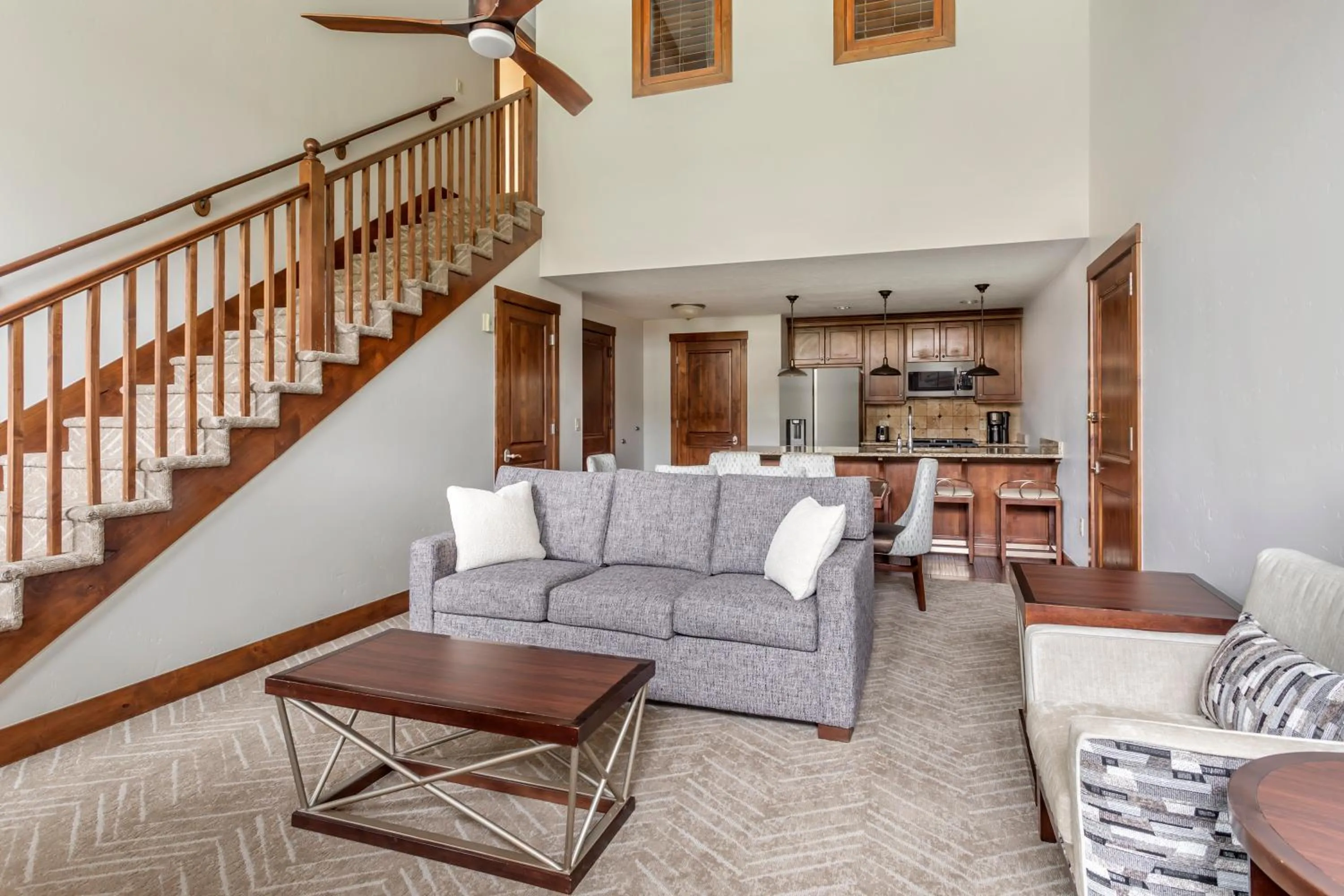 Living room in Hilton Grand Vacations Club Sunrise Lodge Park City