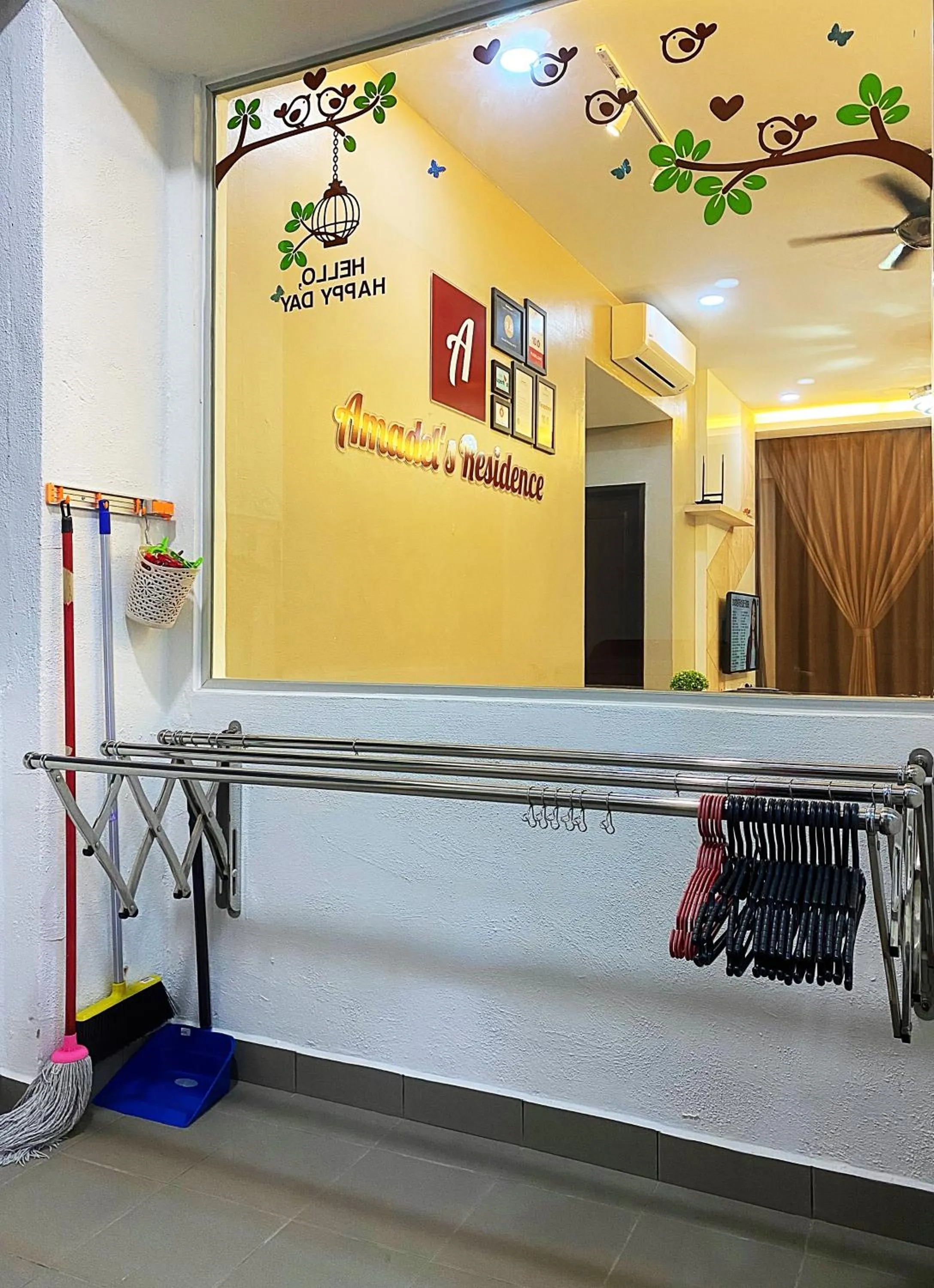 Balcony/Terrace in Amadel Residence 爱媄德民宿 13