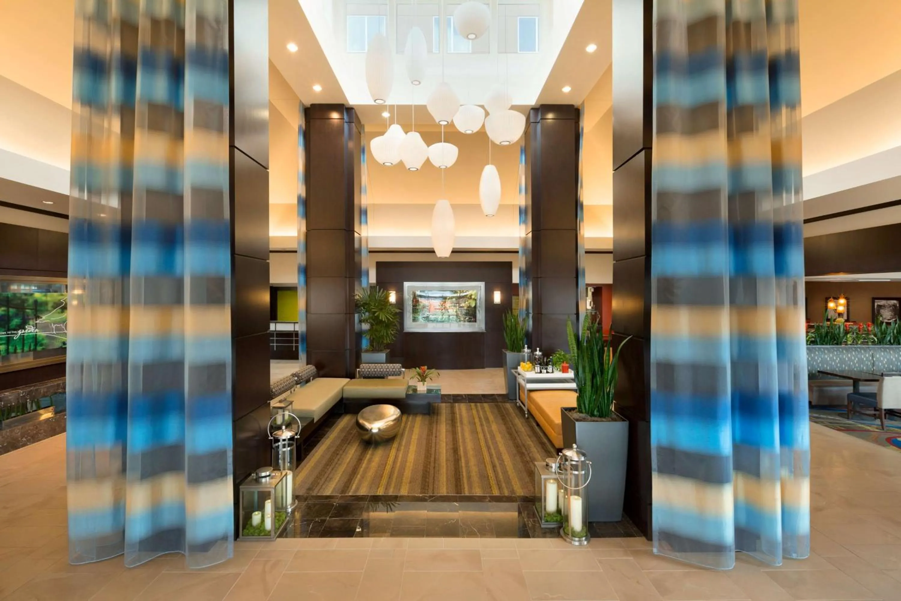 Lobby or reception in Hilton Garden Inn Houston NW America Plaza