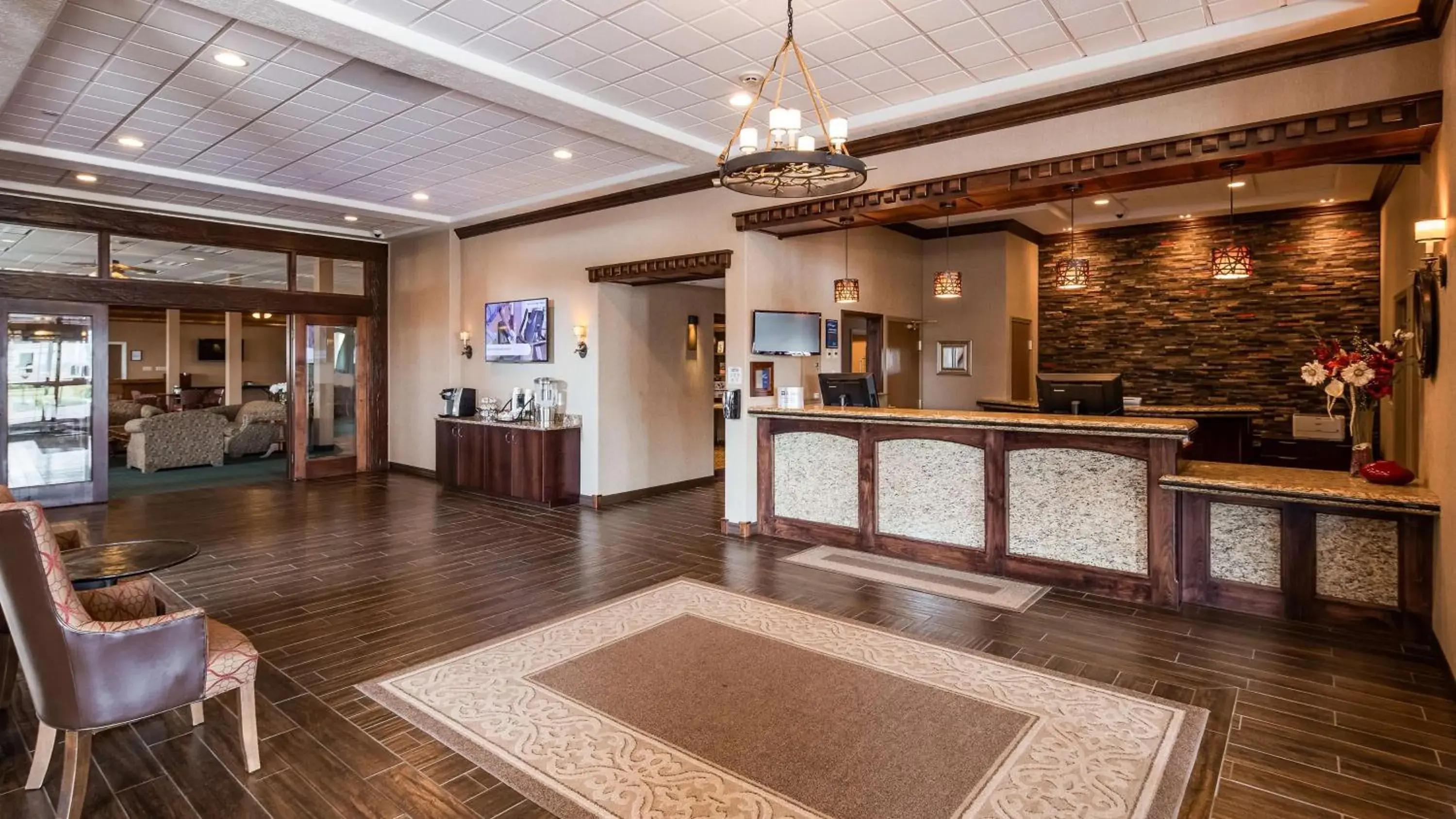Lobby or reception in Best Western Plus Flathead Lake Inn and Suites Lobby or reception in Best Western Plus Flathead Lake Inn and Suites