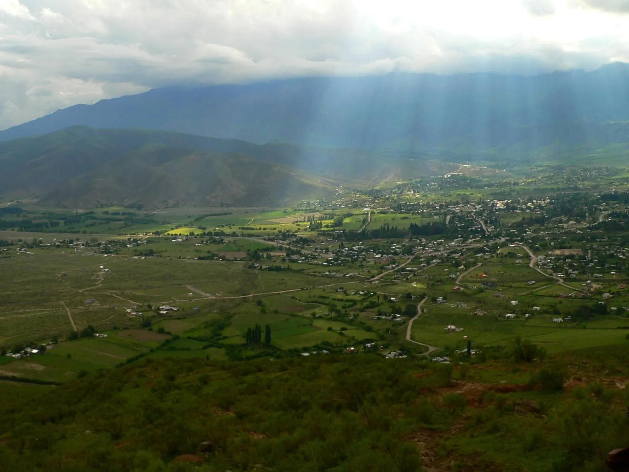 Natural landscape in Estancia Las Tacanas