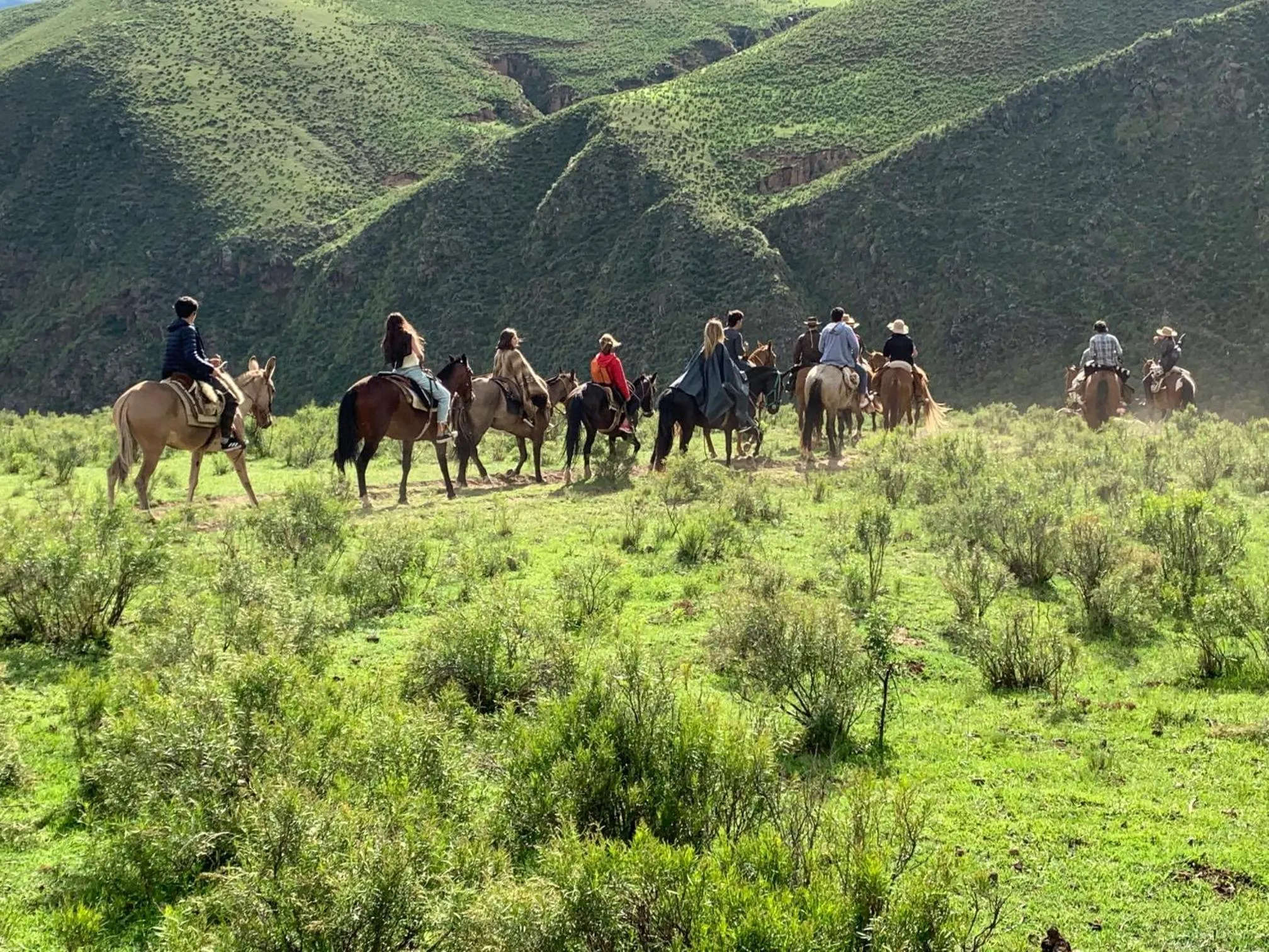 Horse-riding in Estancia Las Tacanas