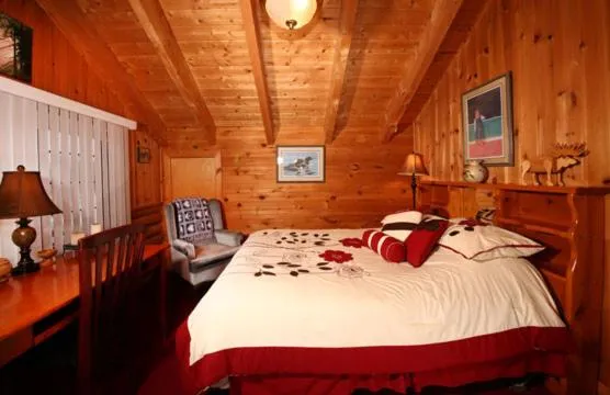 Bed in Tuckamore Lodge