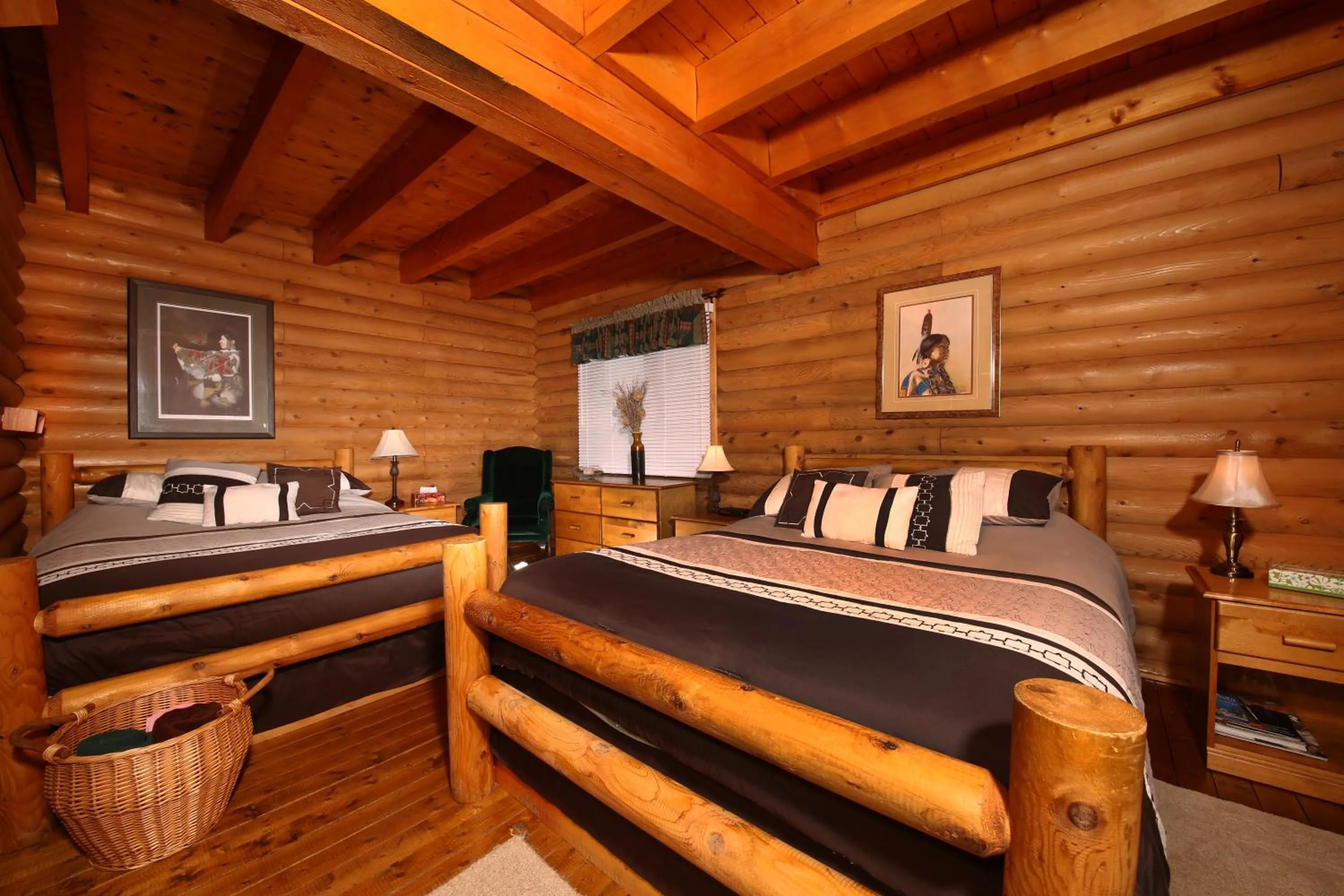 Bed in Tuckamore Lodge