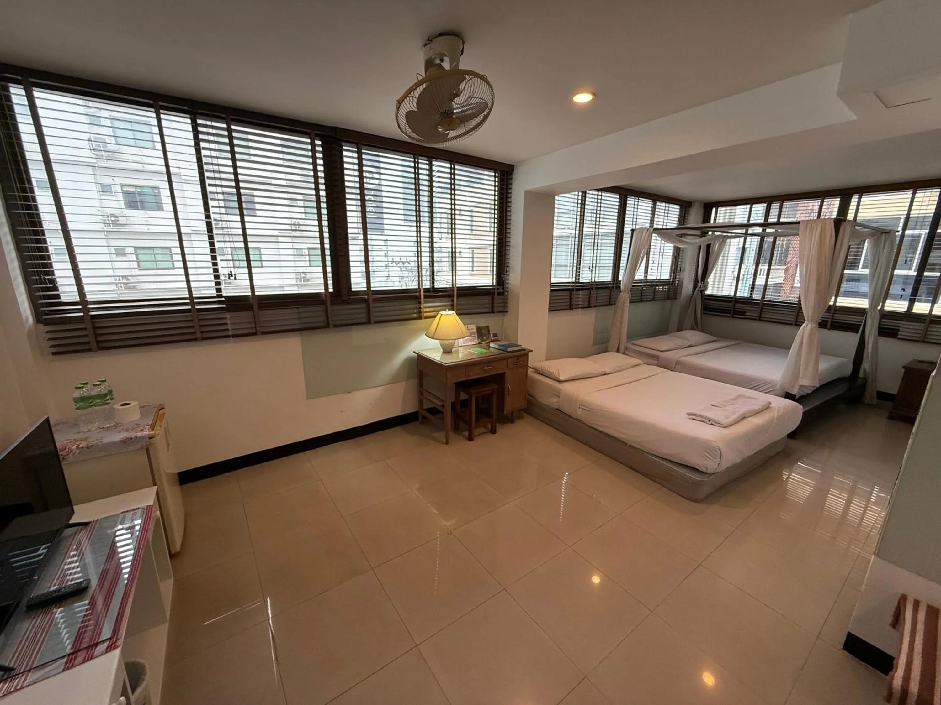 Bed in The Best Bangkok House