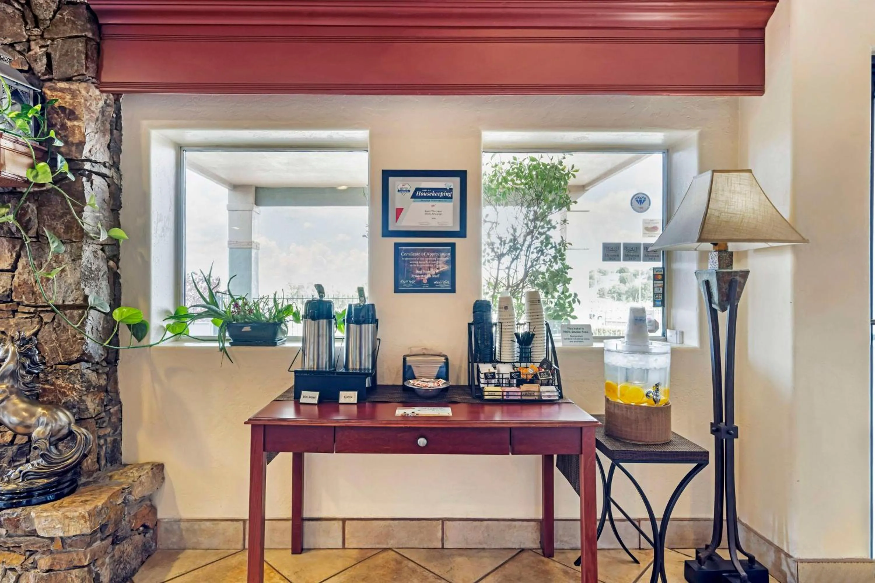 Lobby or reception in Best Western Prescottonian