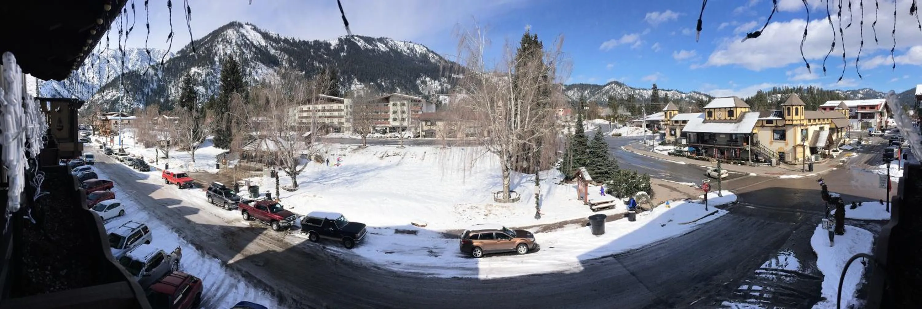 City view in Der Sportsmann Suites