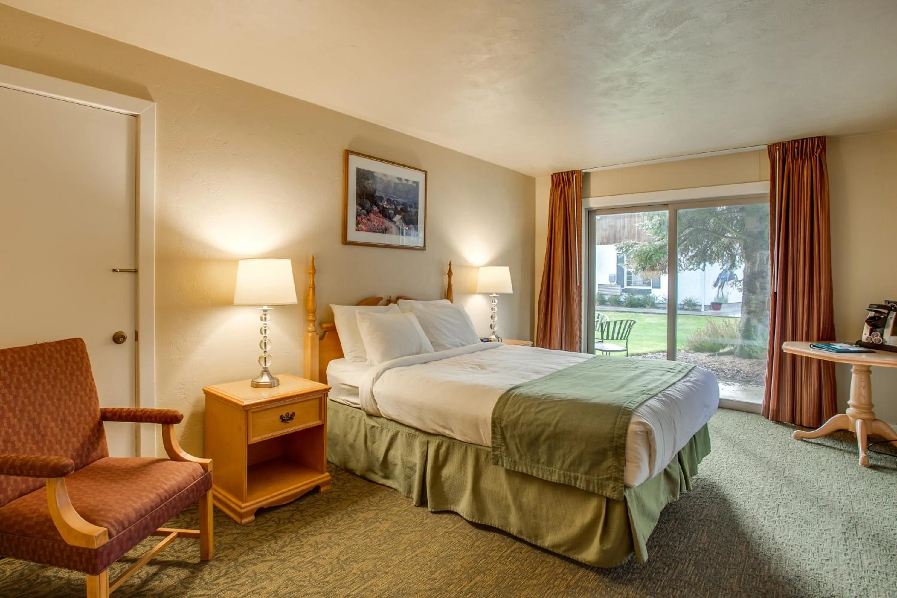 Bed in Der Ritterhof Inn