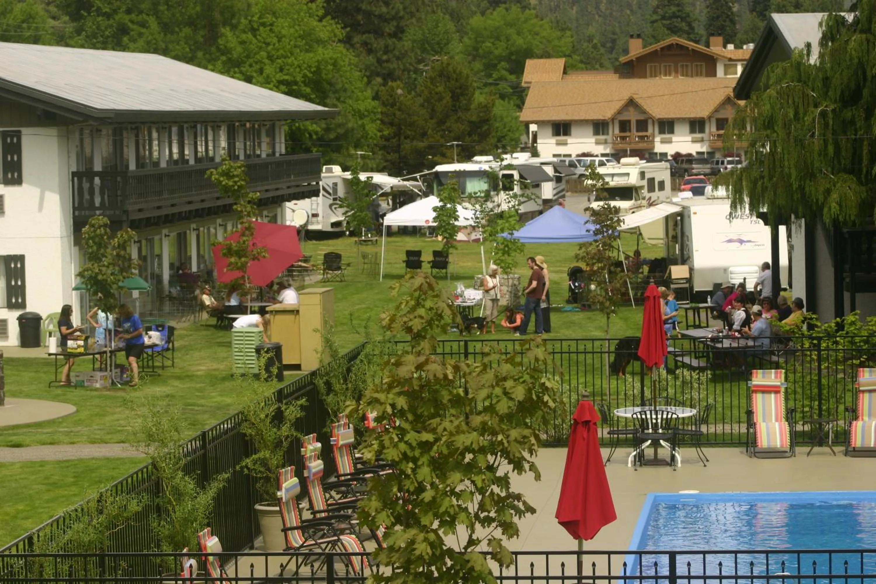 Garden in Der Ritterhof Inn