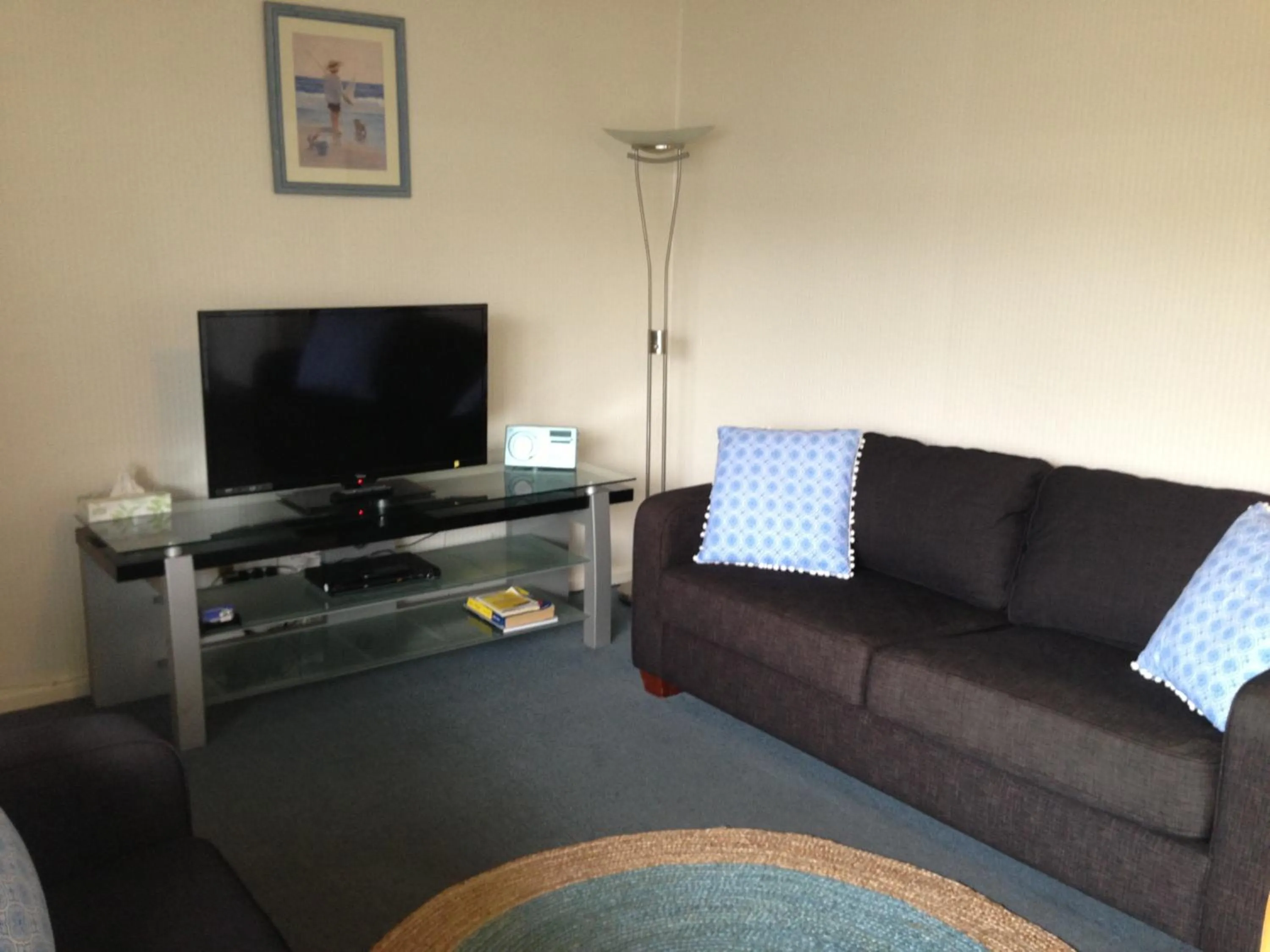 Living room in Phillip Island Cottages