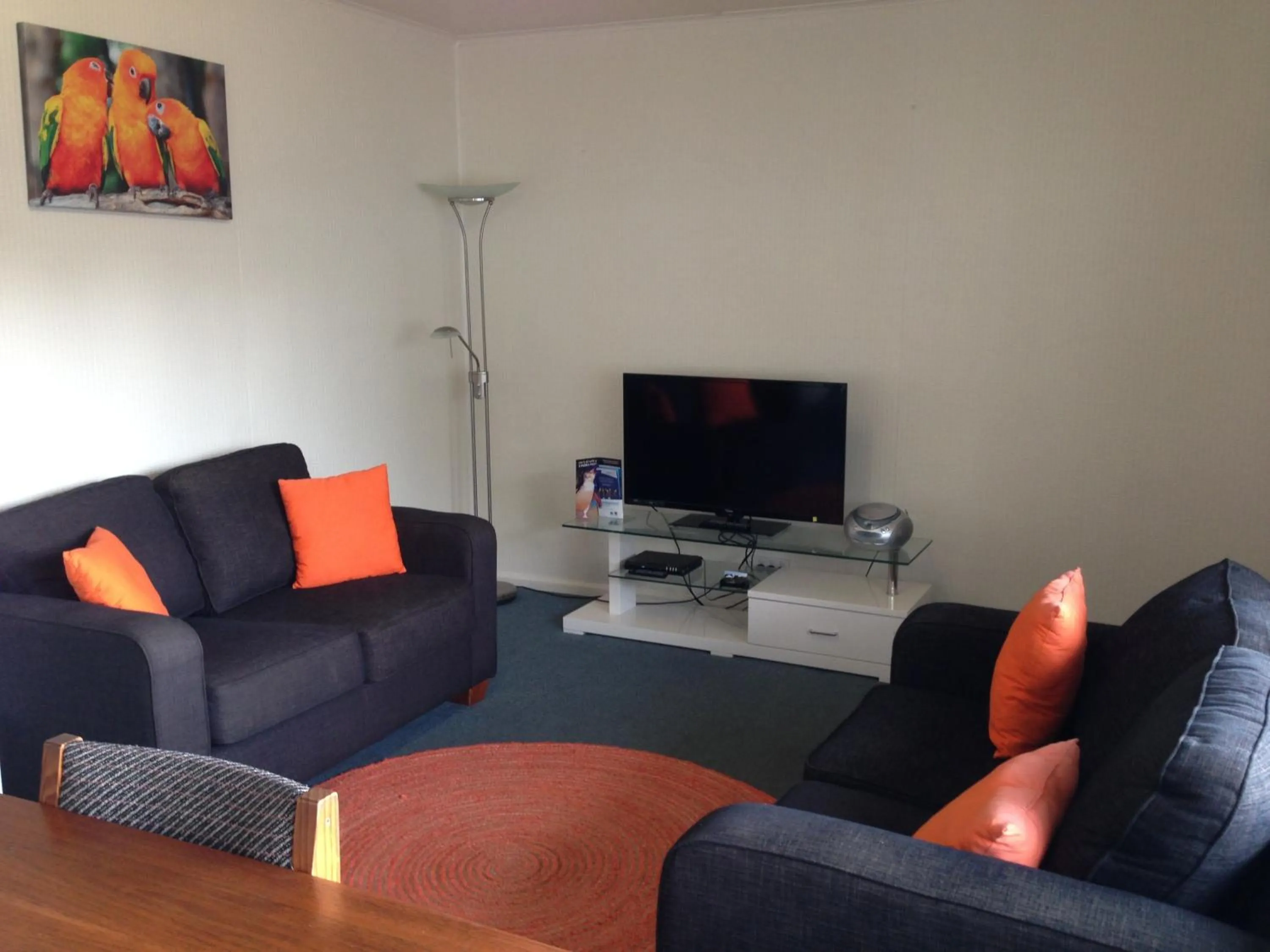Living room in Phillip Island Cottages