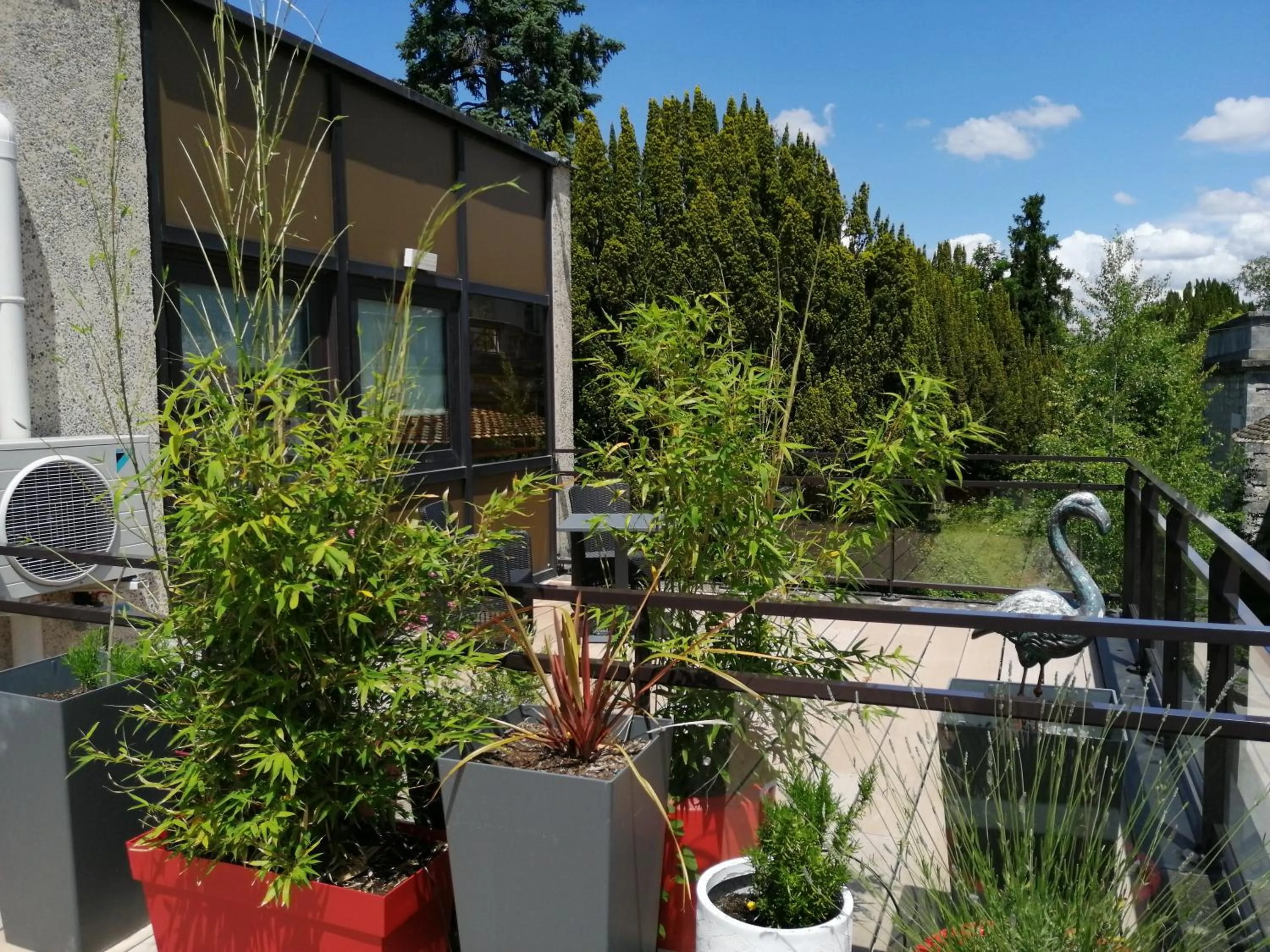Balcony/Terrace in Appart-hôtel Chanzy / Angoulême