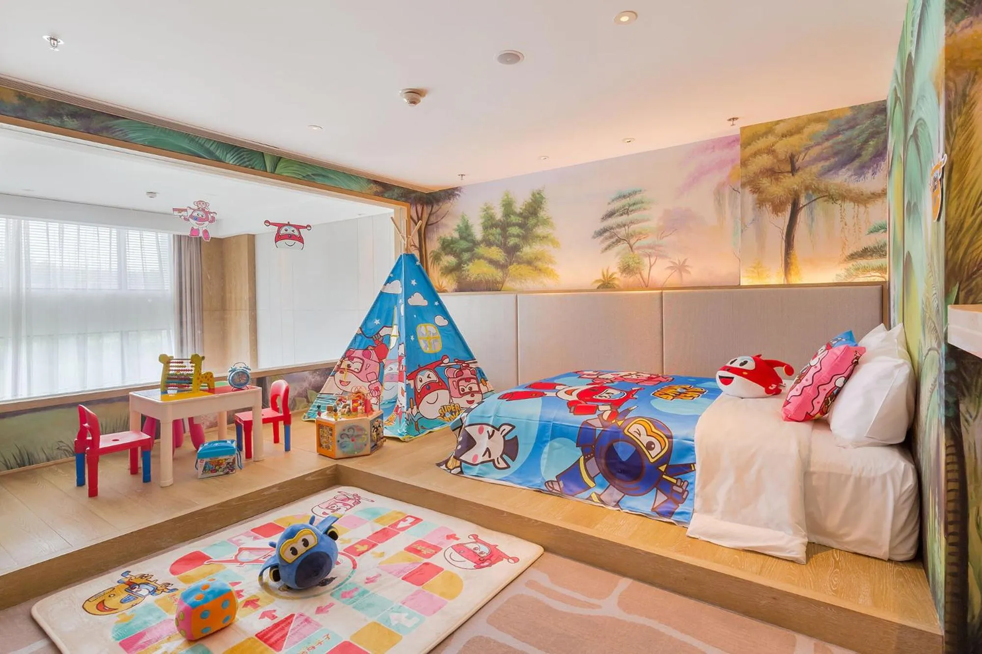 On site in Le Meridien Emei Mountain Resort