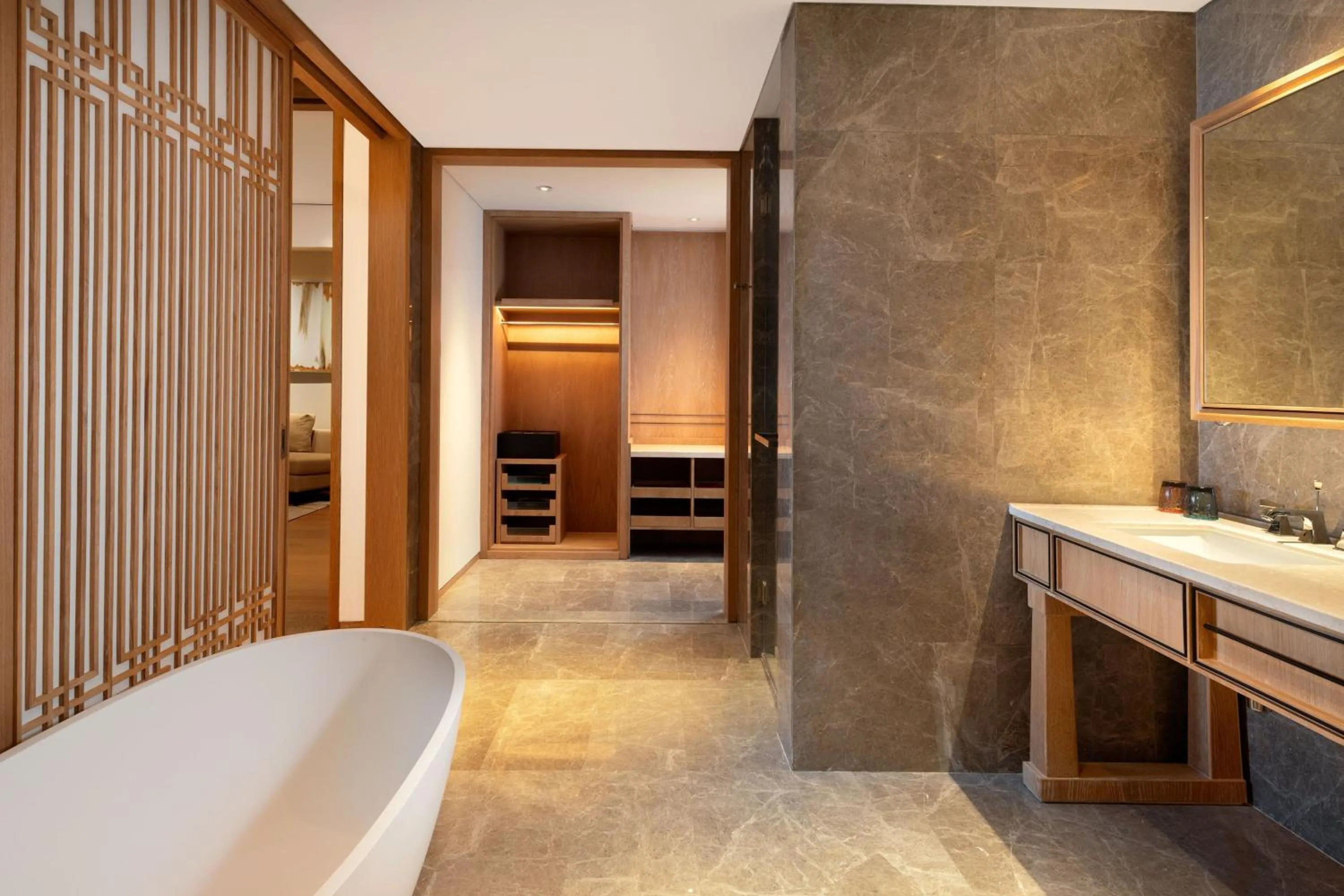 Bathroom in Le Meridien Emei Mountain Resort