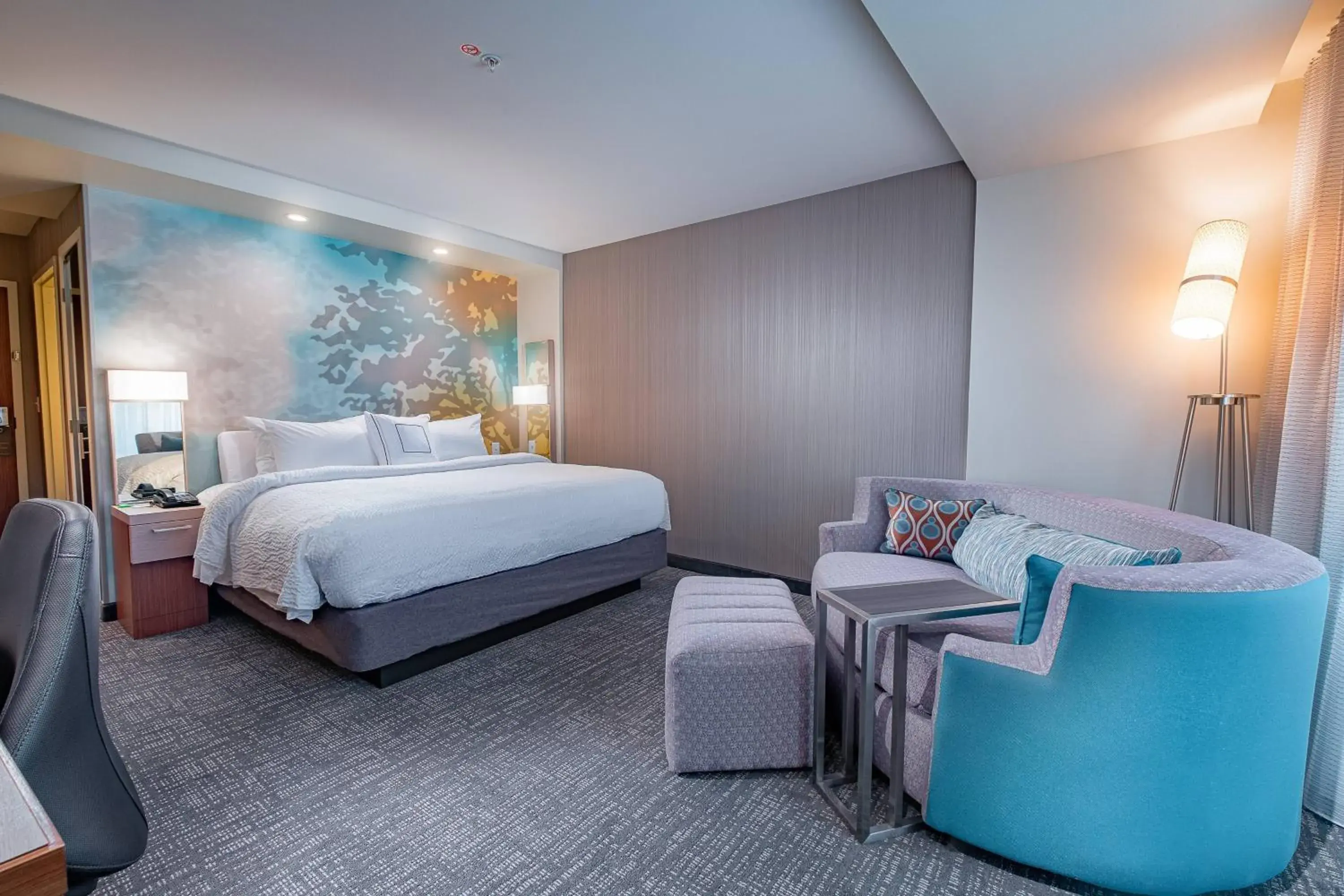 Guest Room One King Sofa Bed in Courtyard by Marriott Toledo West Guest Room One King Sofa Bed in Courtyard by Marriott Toledo West